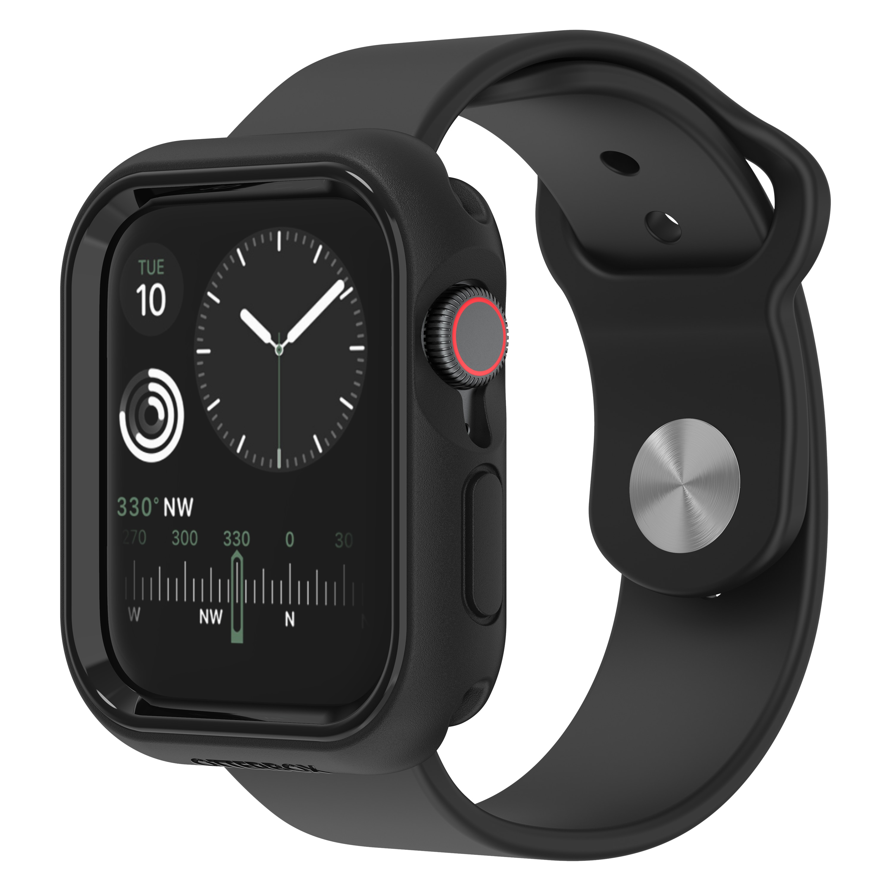 Exo Edge Hoesje Apple Watch SE 44mm zwart