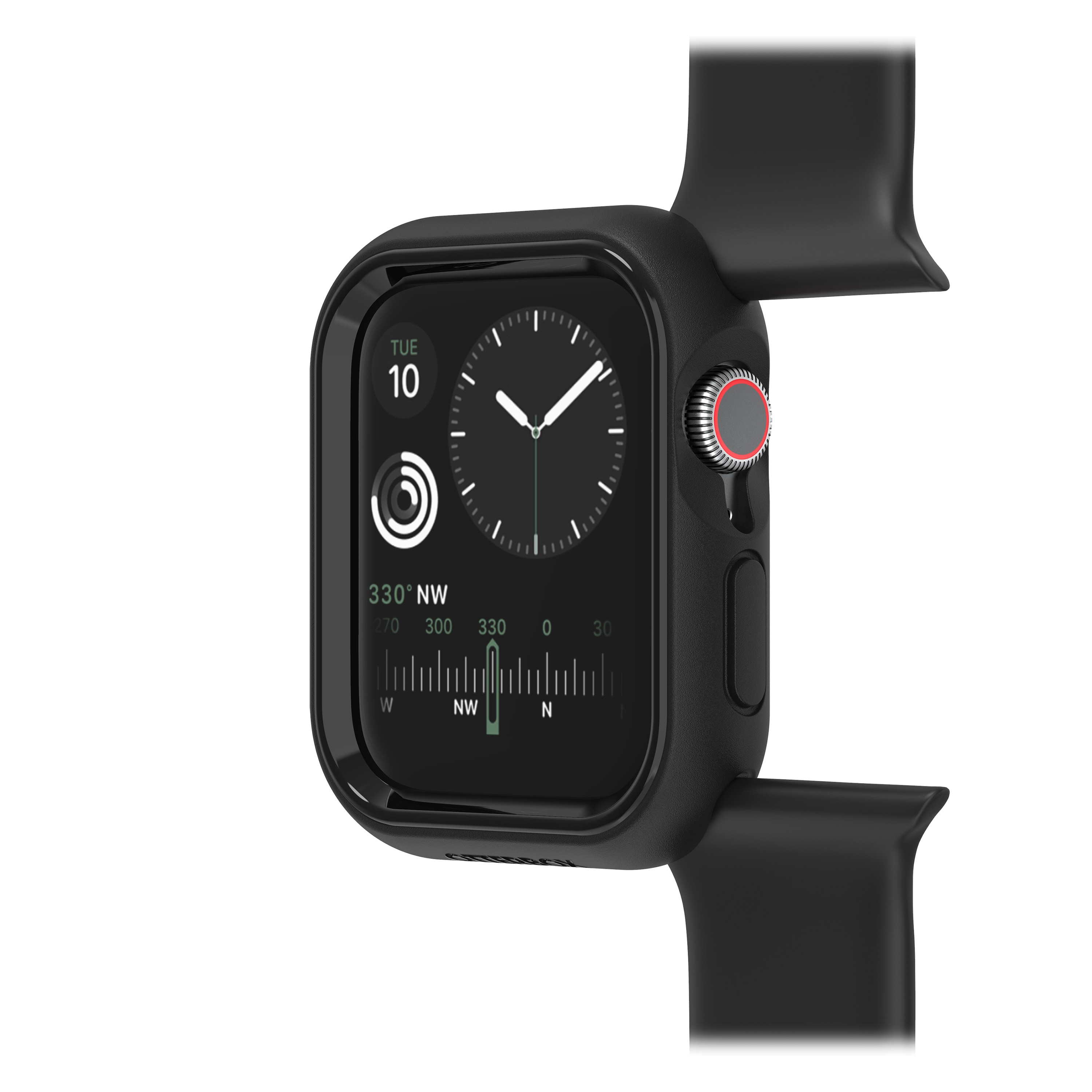 Exo Edge Hoesje Apple Watch SE 44mm zwart