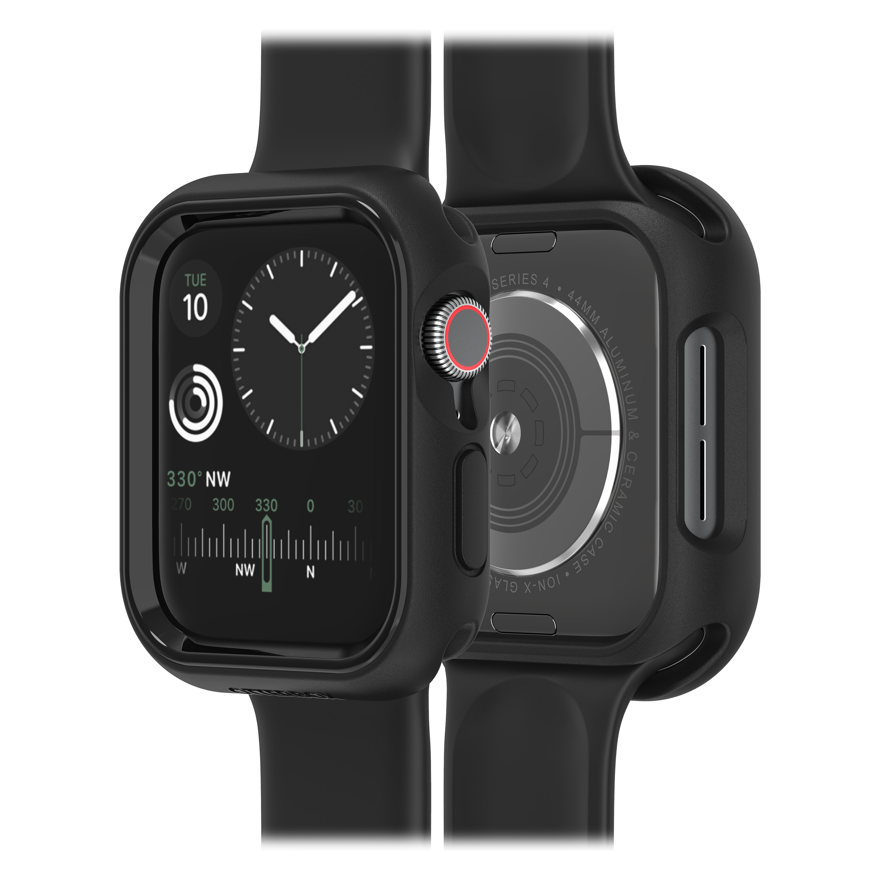 Exo Edge Hoesje Apple Watch SE 44mm zwart
