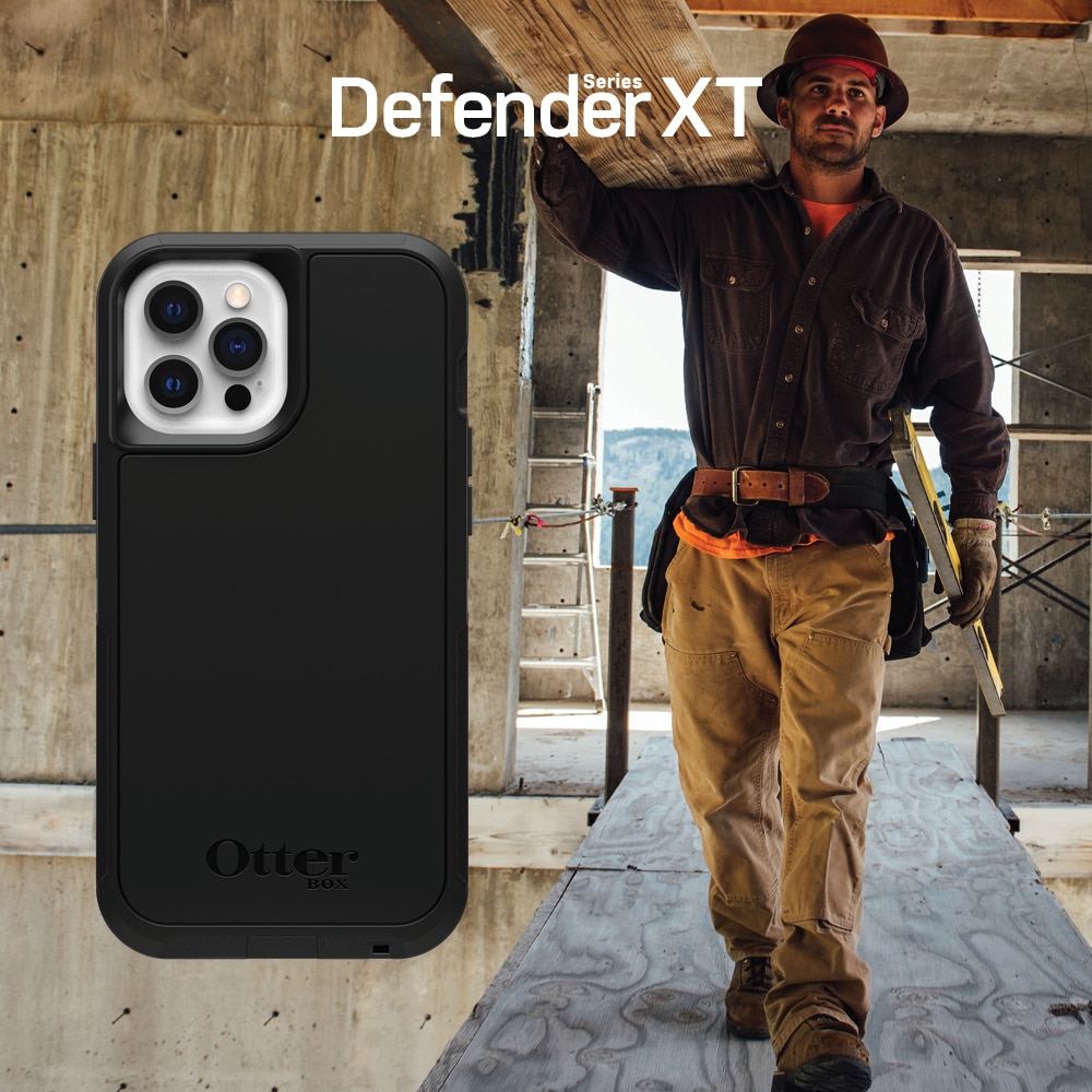 Defender XT MagSafe Hoesje iPhone 12/12 Pro Zwart