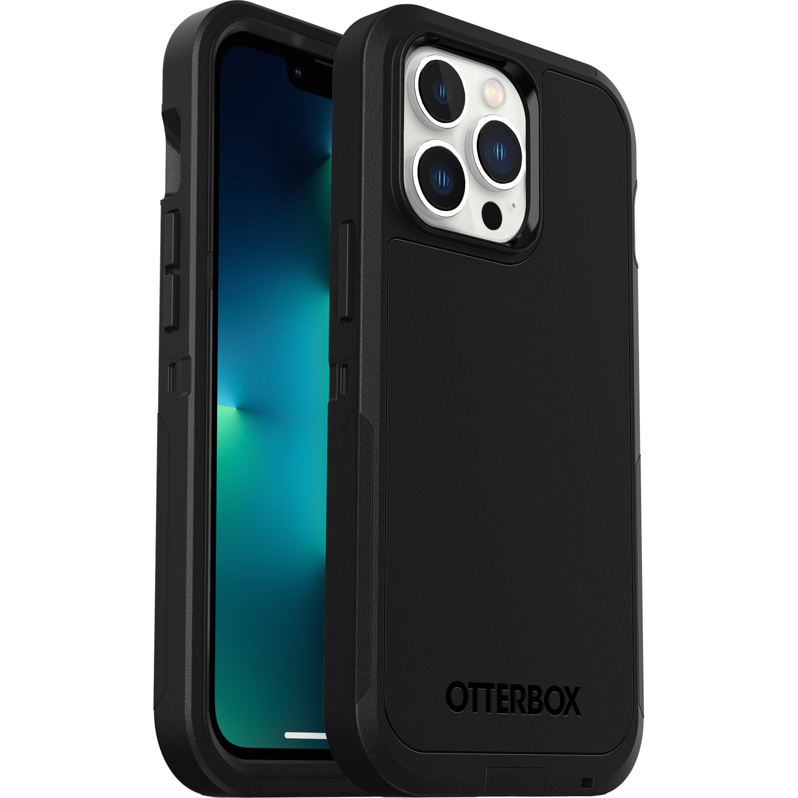 Defender XT Hoesje iPhone 12 Pro Max Zwart