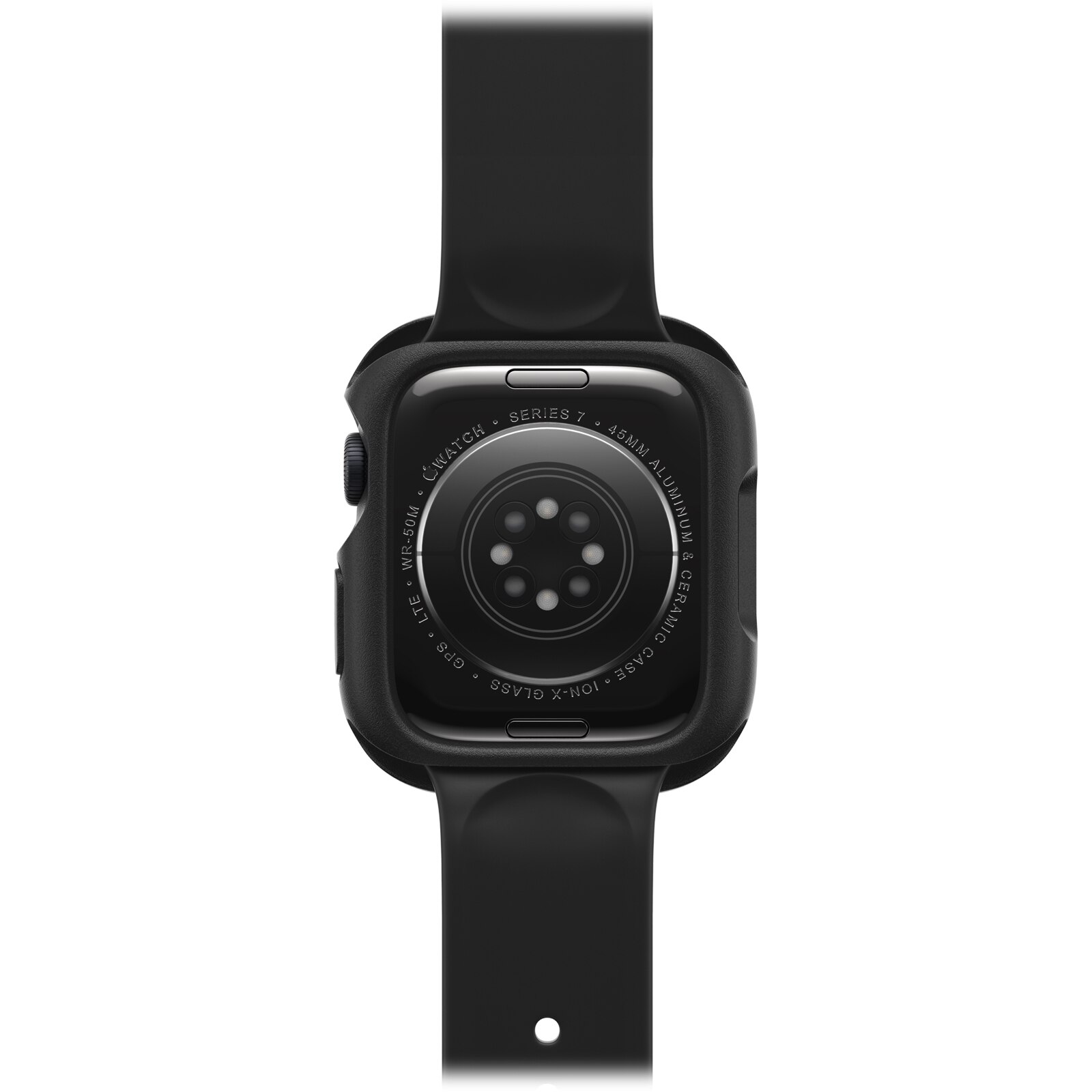 Exo Edge Hoesje Apple Watch 45mm Series 8 zwart