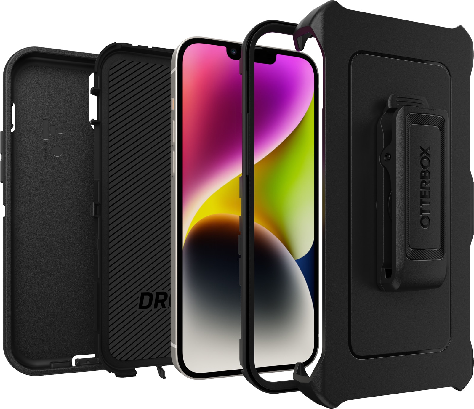 Defender Case iPhone 14 Plus zwart