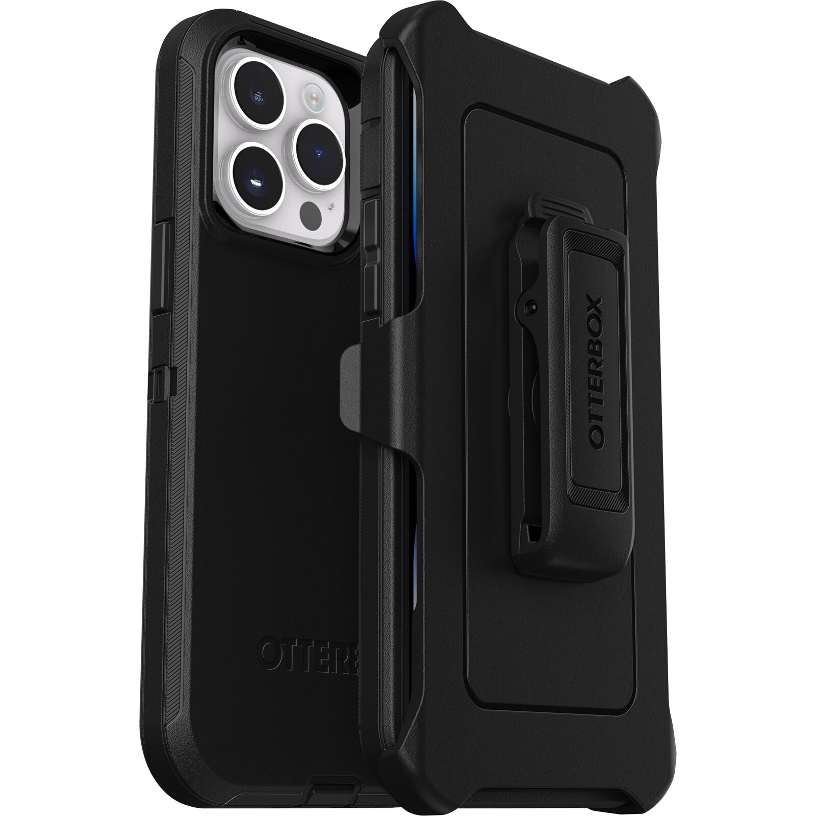 Defender Case iPhone 14 Pro Max Zwart