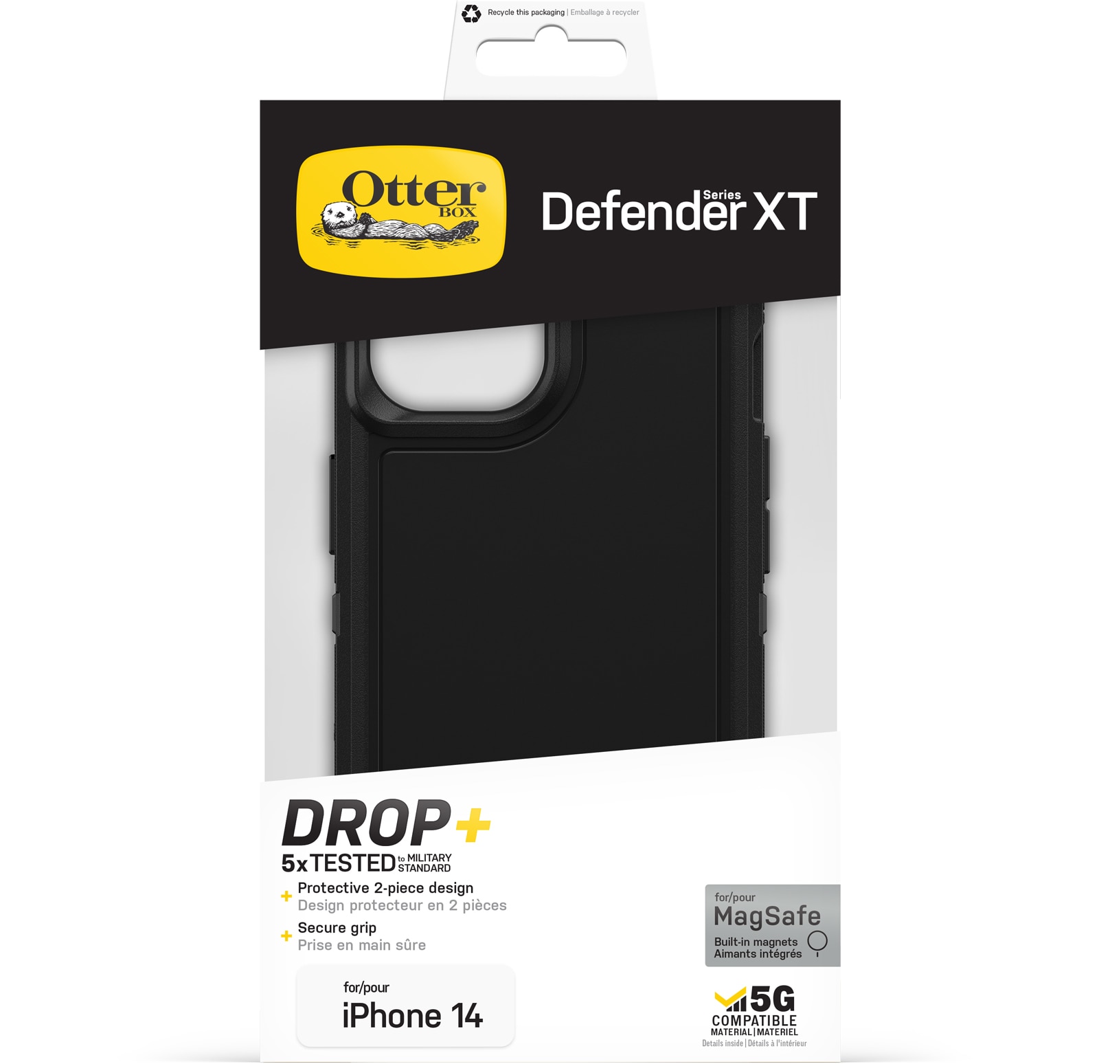 Defender XT Hoesje iPhone 13 Zwart