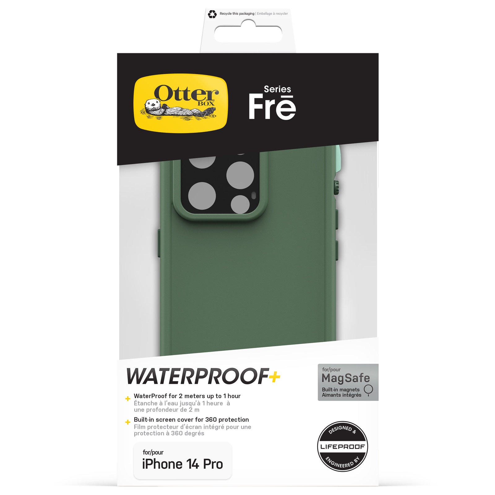 FRE MagSafe Case iPhone 14 Pro groen