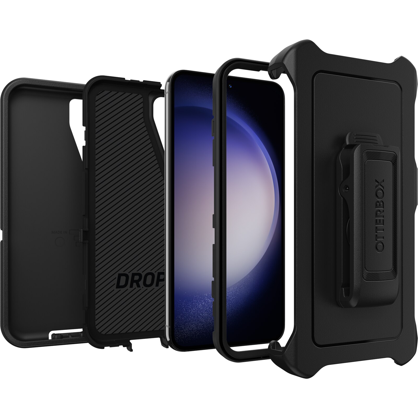 Defender Case Samsung Galaxy S23 Zwart
