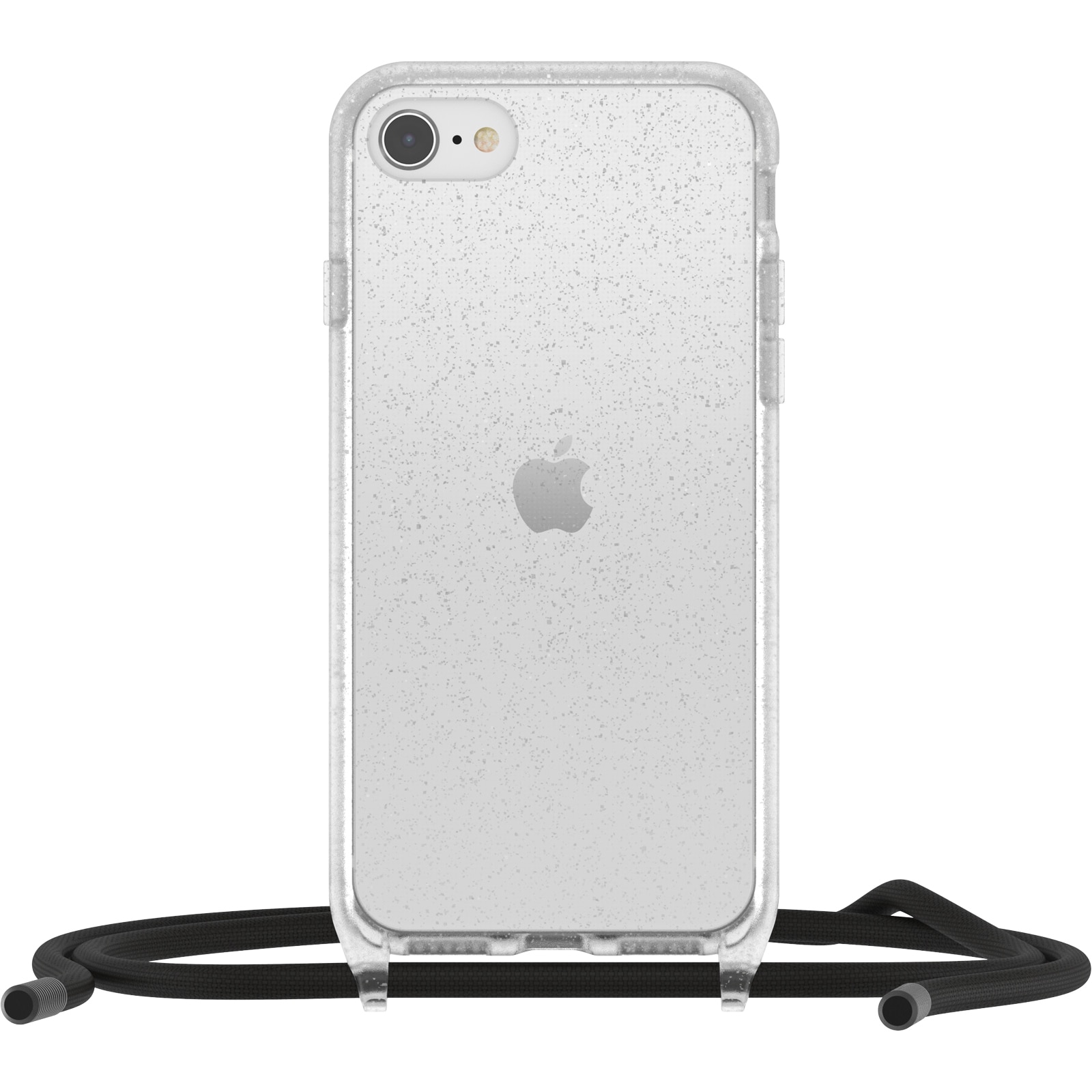 React Necklace Hoesje iPhone SE/8/7 Stardust Glitter