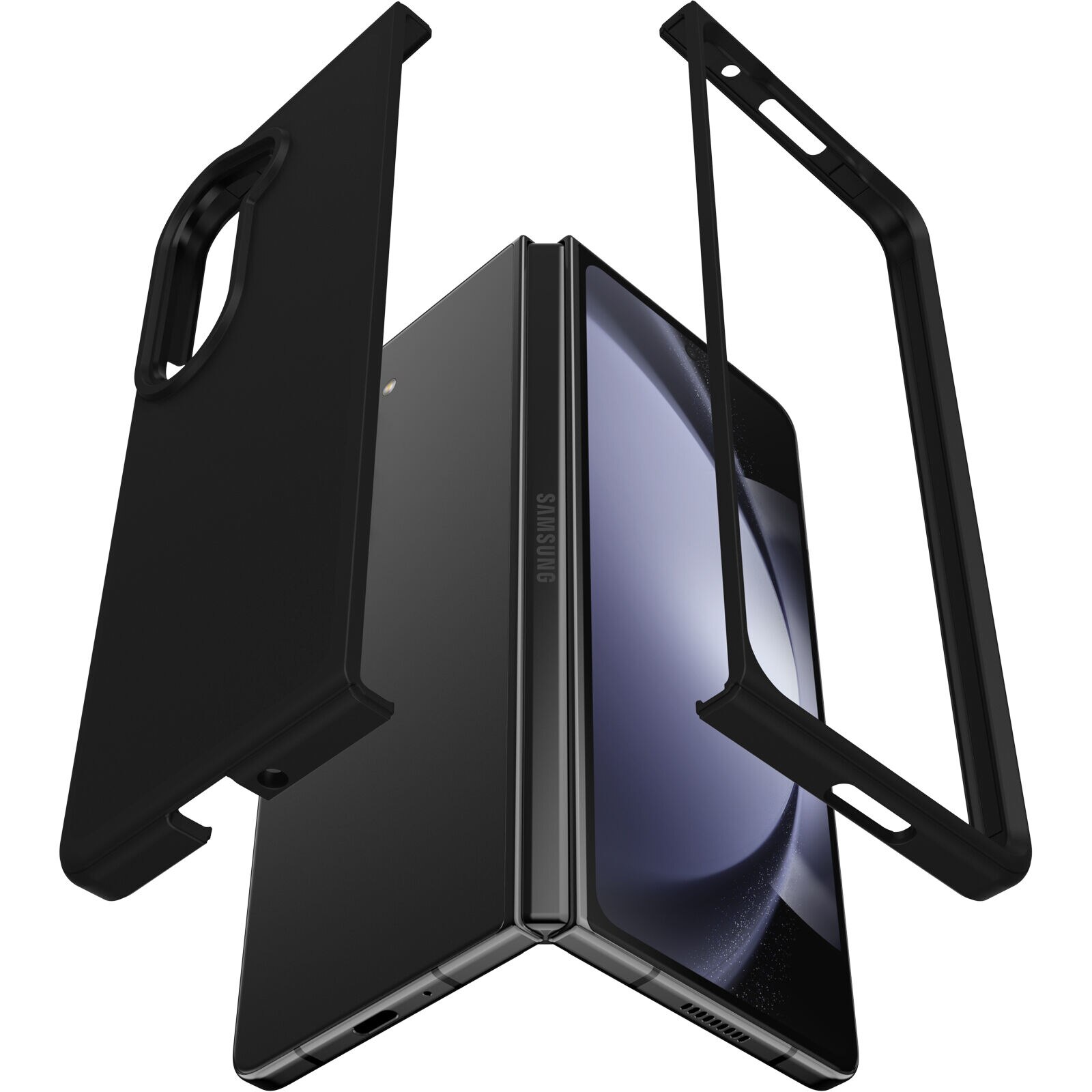 Thin Flex Case Samsung Galaxy Fold 6 zwart