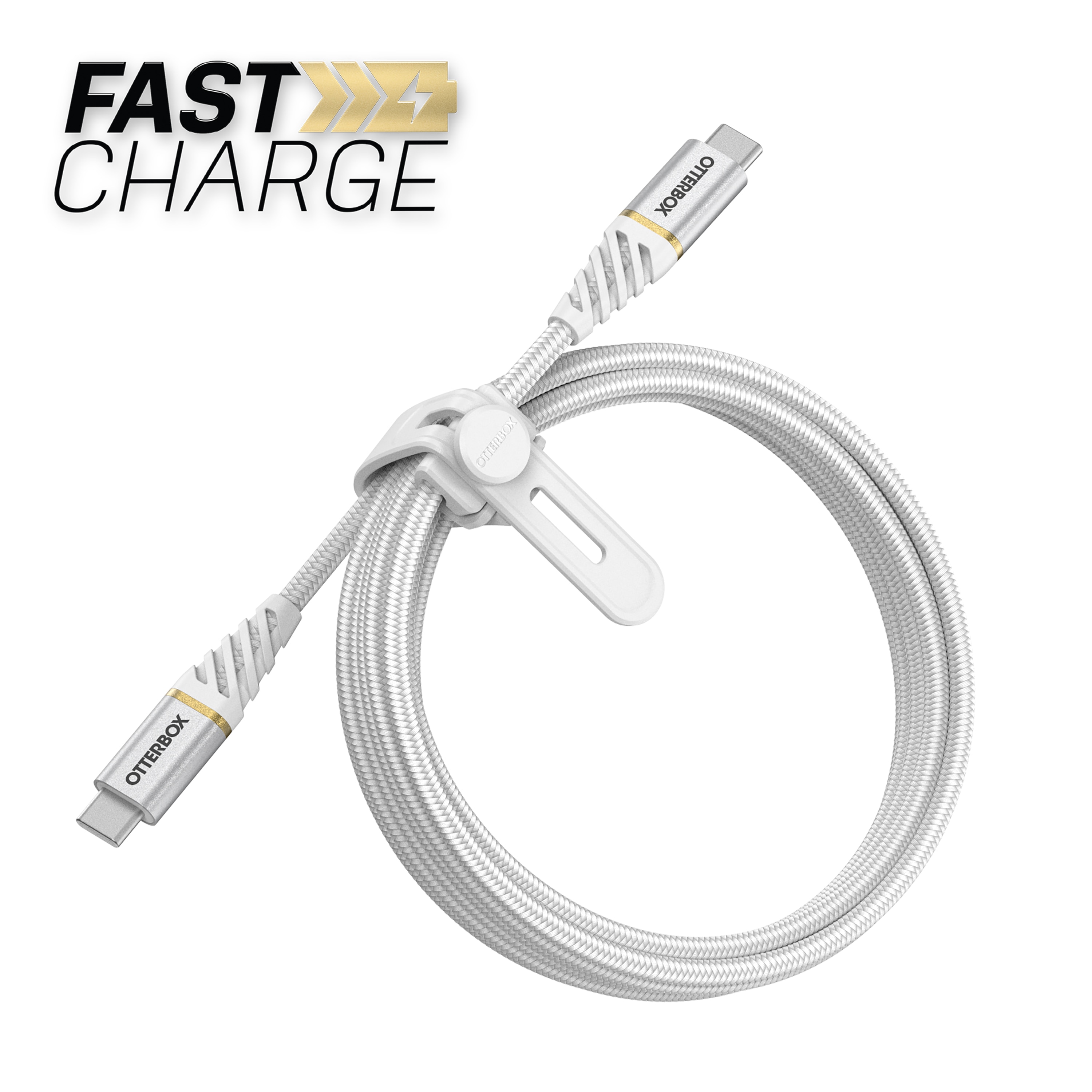 USB-C -> USB-C Kabel 2m Premium Fast Charge wit
