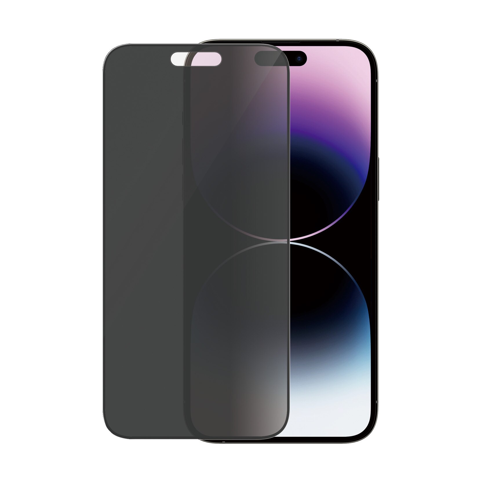 iPhone 15 Plus Privacy Screen Protector (with EasyAligner) Ultra Wide Fit