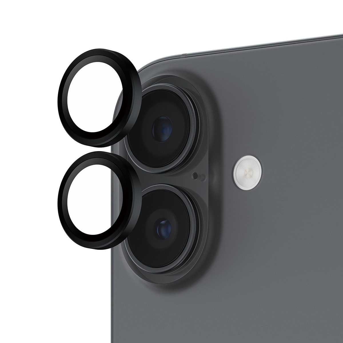iPhone 17 Hoops Camera Lens Protector Zwart
