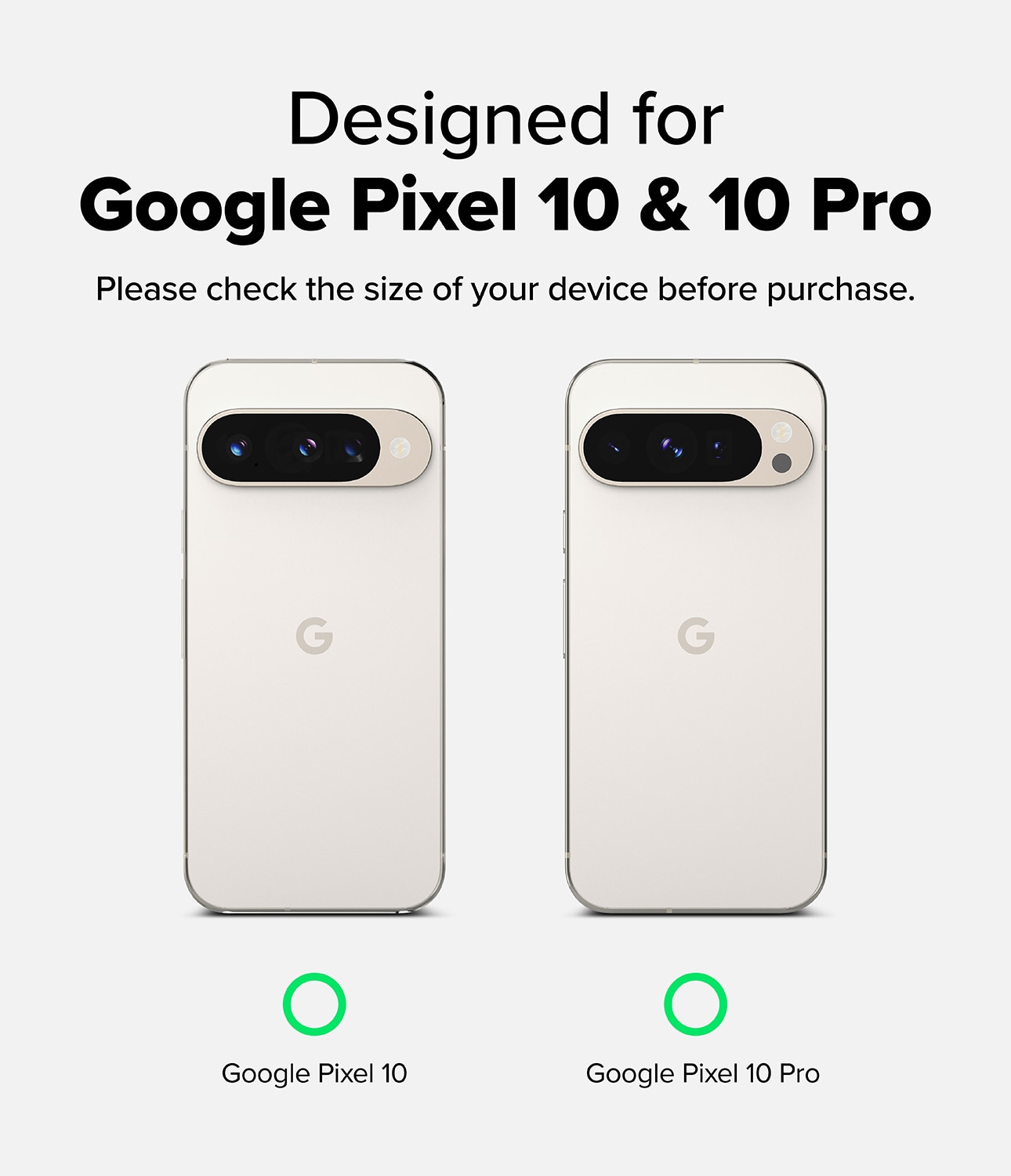 Fusion Magnetic Case Google Pixel 10 Pro Transparant