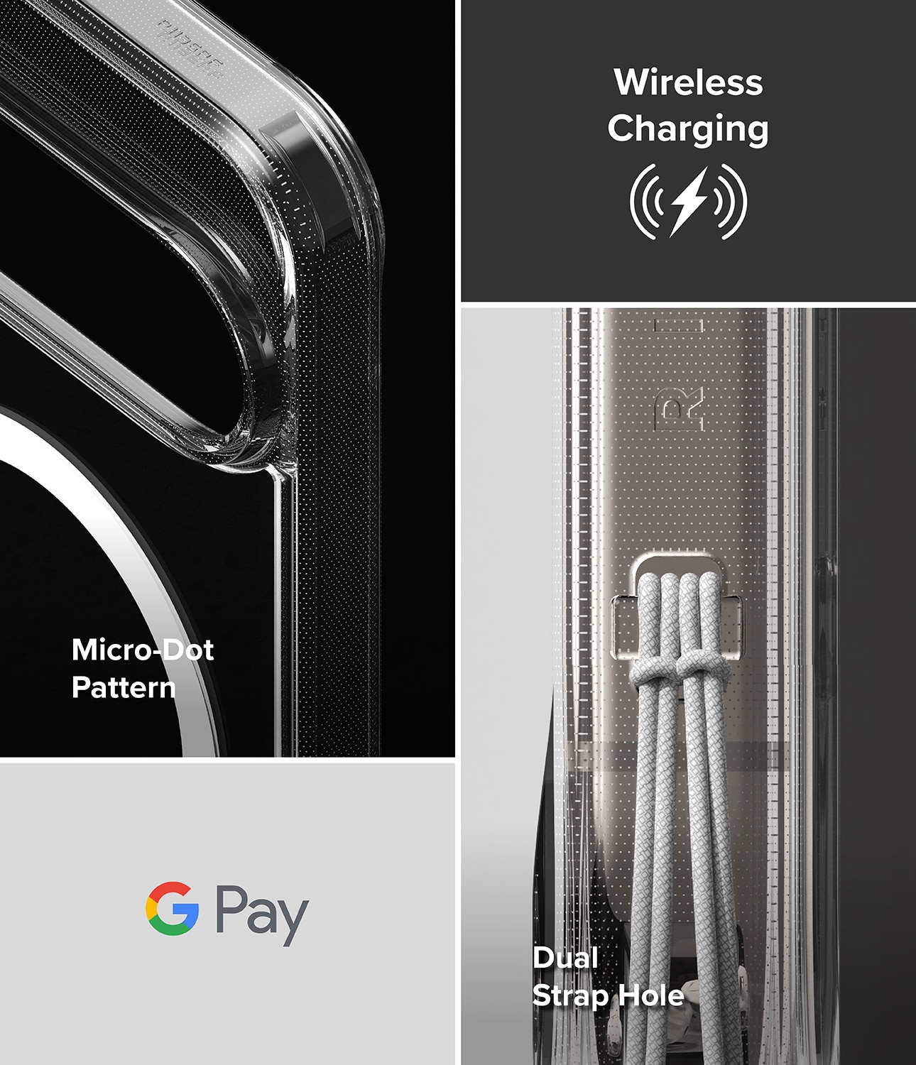Fusion Magnetic Case Google Pixel 10 Pro XL Transparant