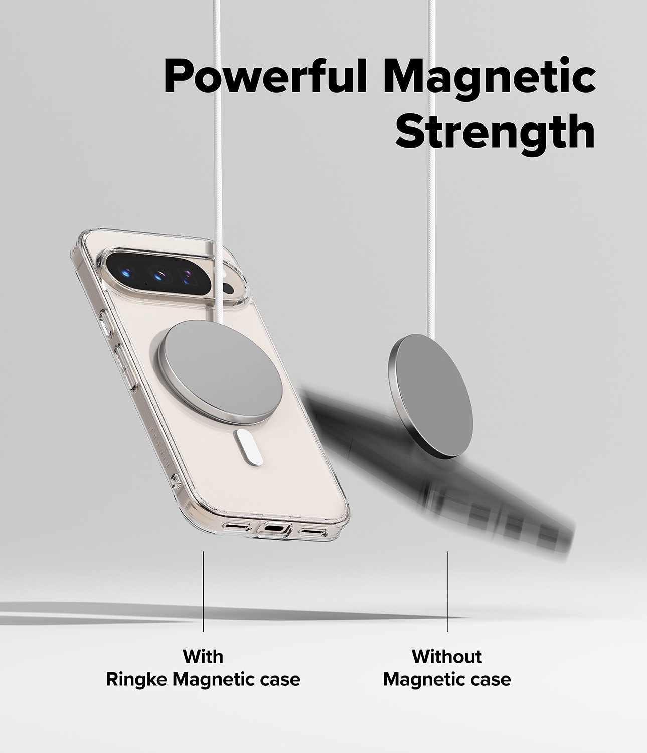 Fusion Magnetic Case Google Pixel 10 Pro XL Transparant