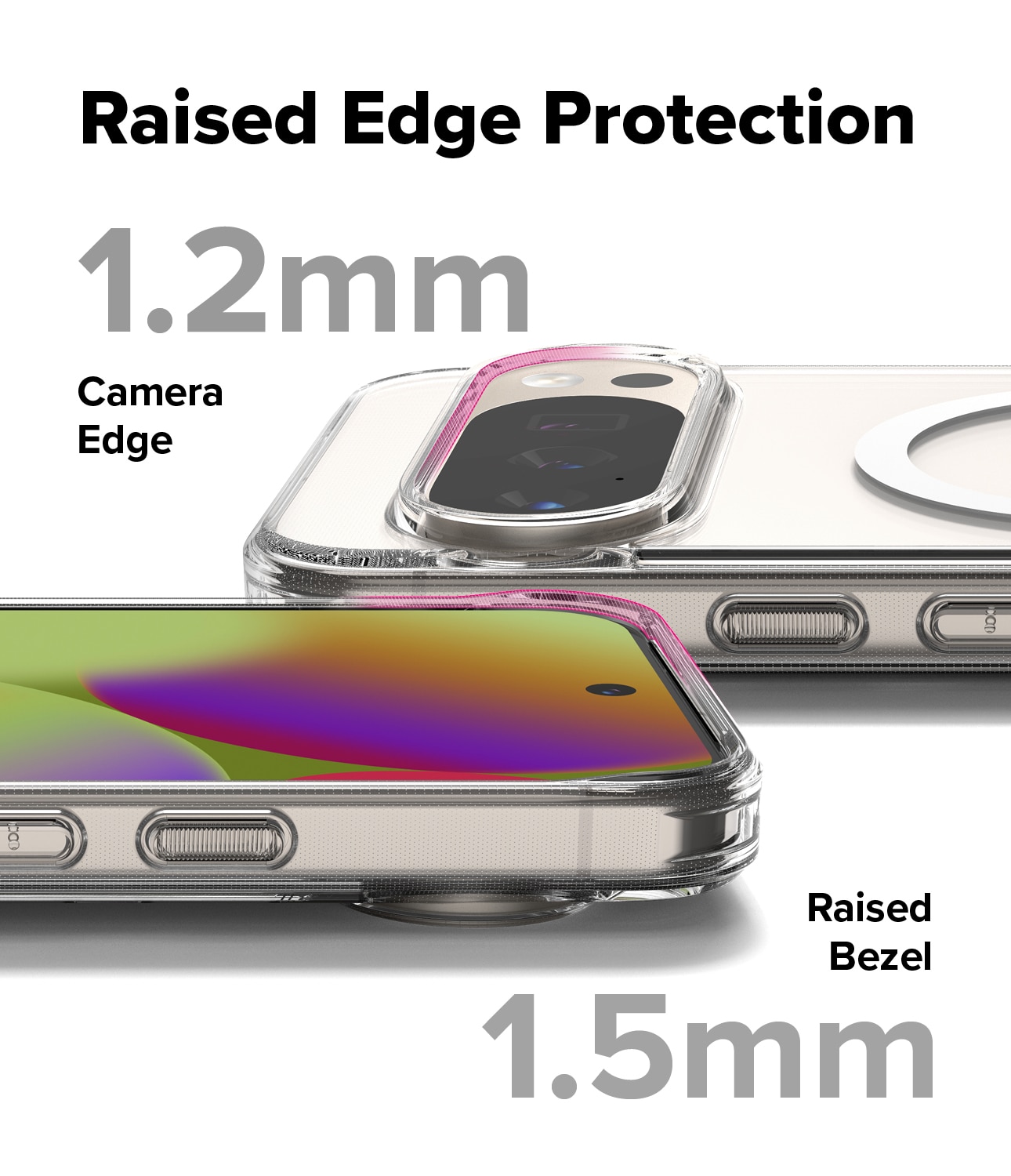 Fusion Magnetic Case Google Pixel 10 Pro XL Transparant