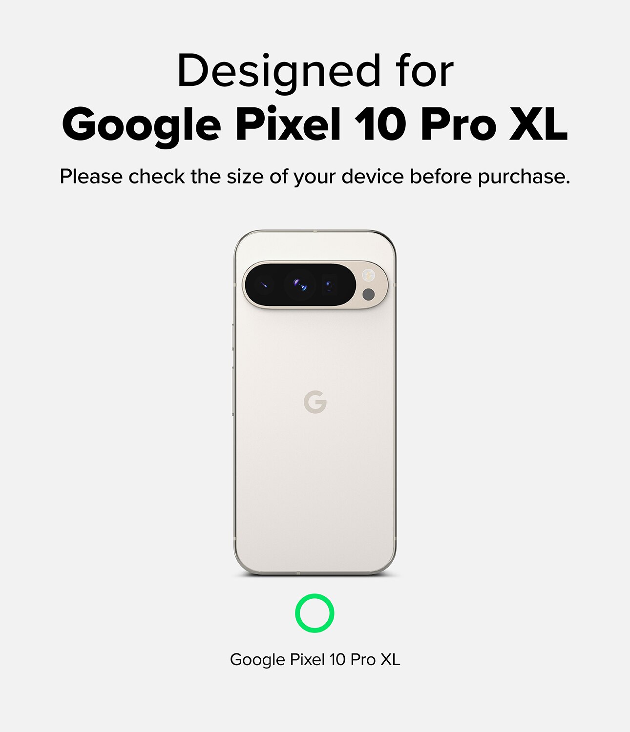 Onyx Magnetic Case Google Pixel 10 Pro XL Black