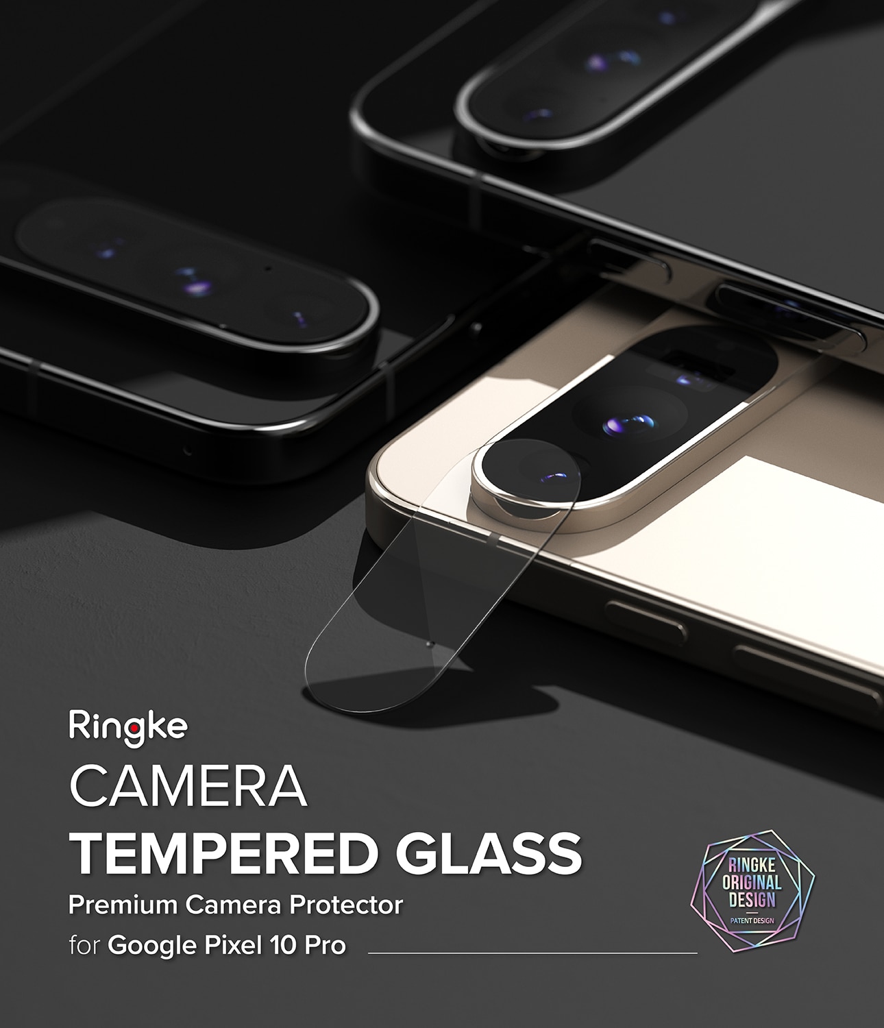 Camera Protector Glass (2-pack) Google Pixel 10 Pro