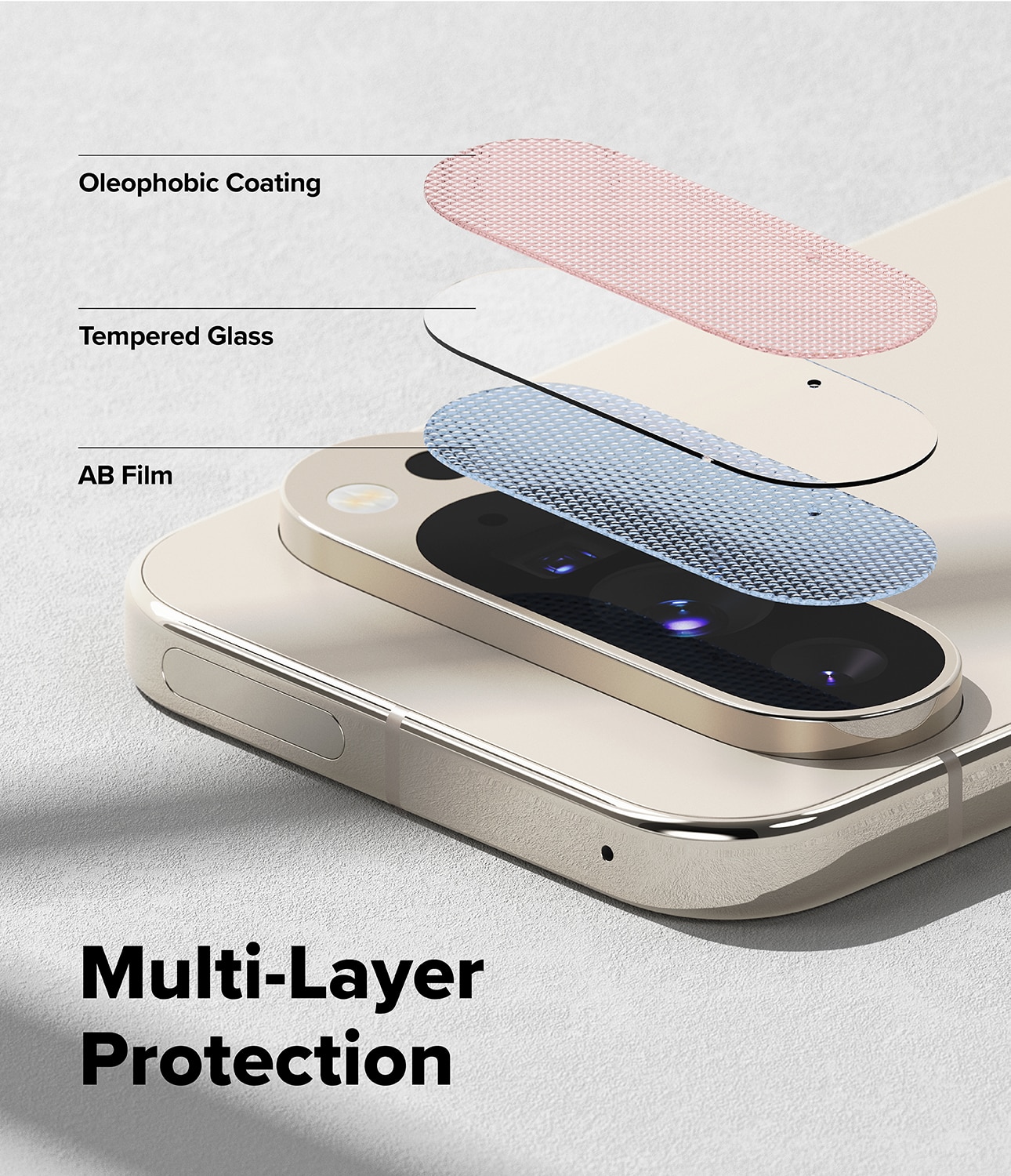 Camera Protector Glass (2-pack) Google Pixel 10 Pro