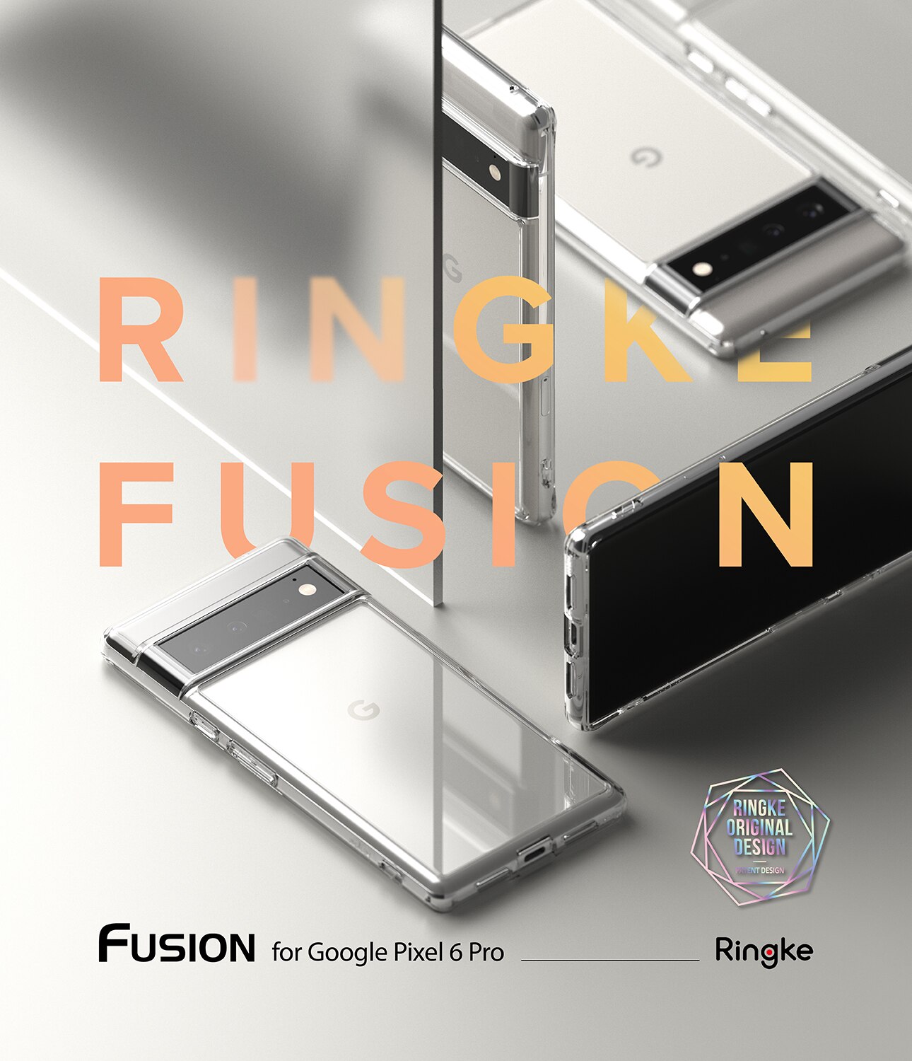 Fusion Case Google Pixel 6 Pro Transparant