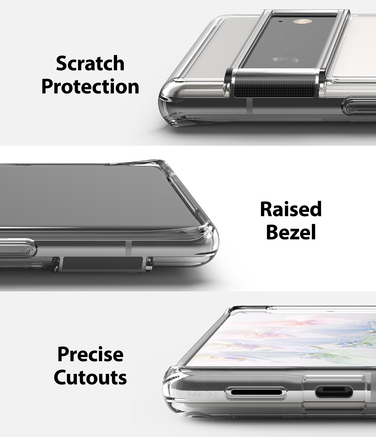 Fusion Case Google Pixel 6 Pro Transparant