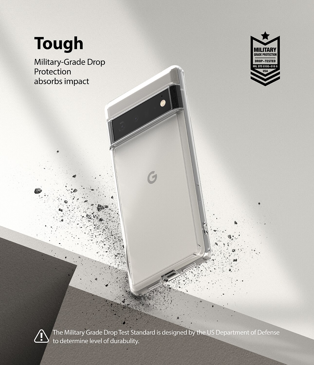 Fusion Case Google Pixel 6 Pro Transparant