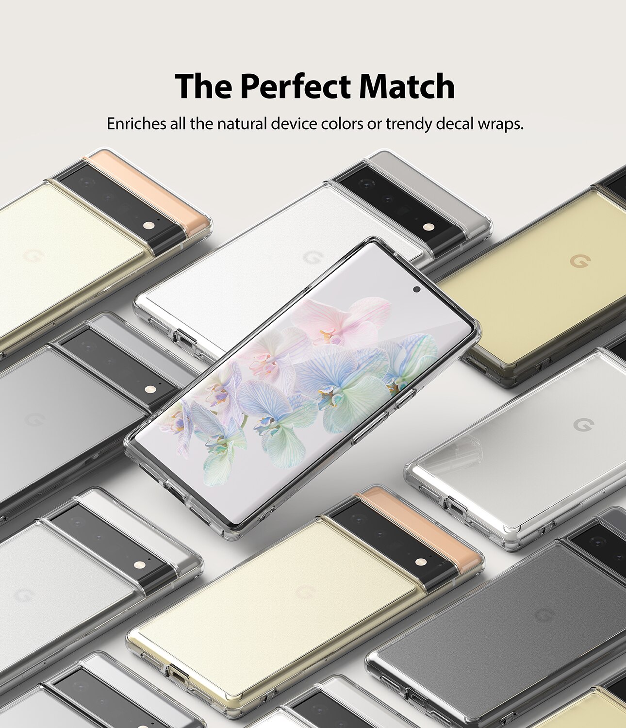 Fusion Case Google Pixel 6 Pro Transparant
