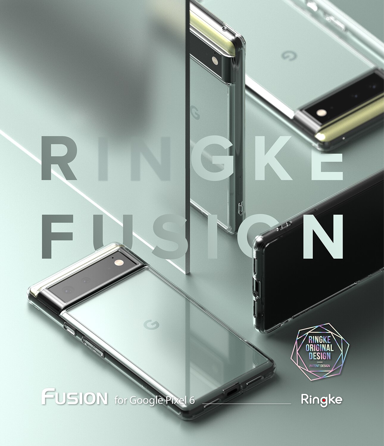 Fusion Case Google Pixel 6 Transparant