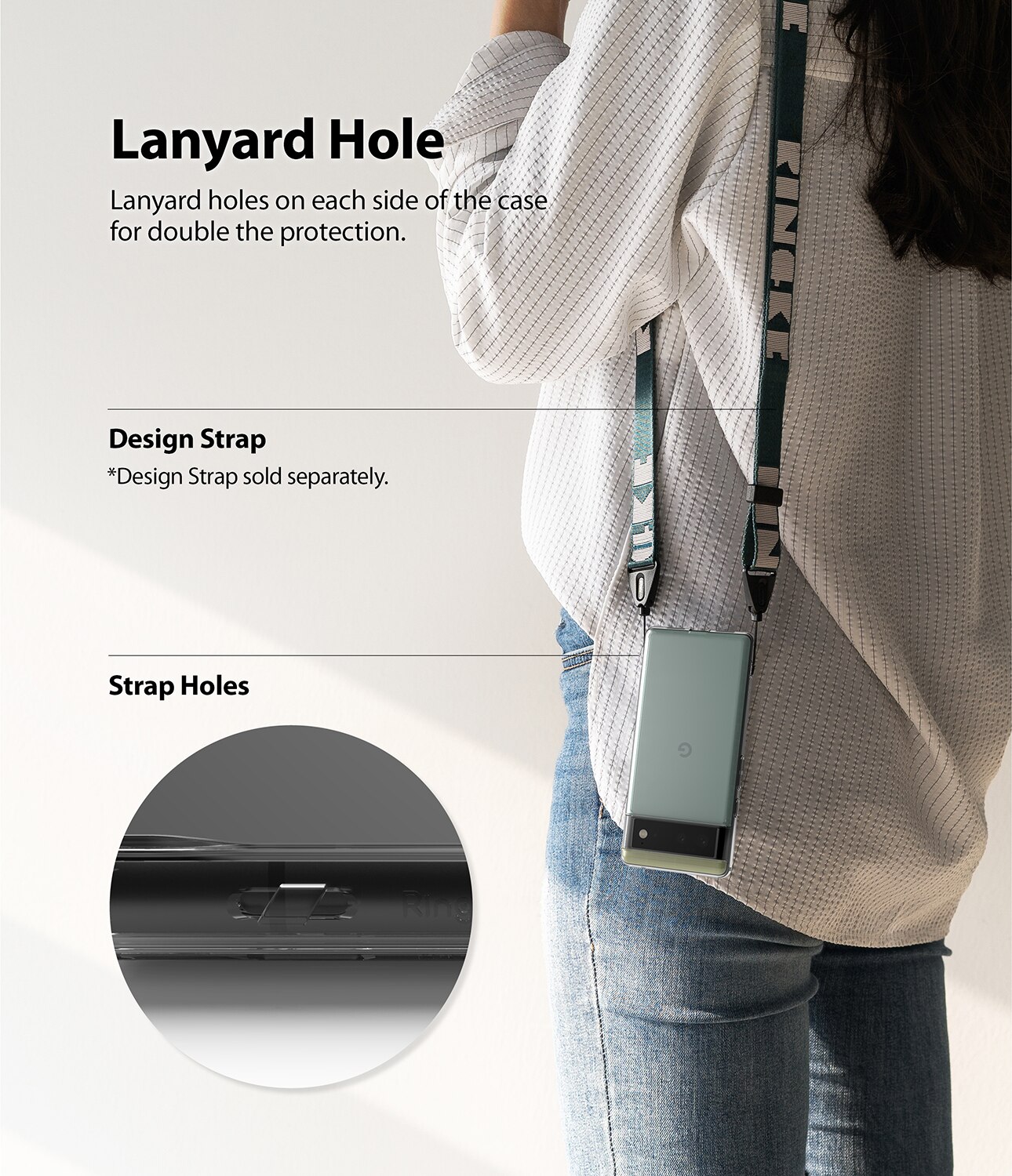 Fusion Case Google Pixel 6 Transparant