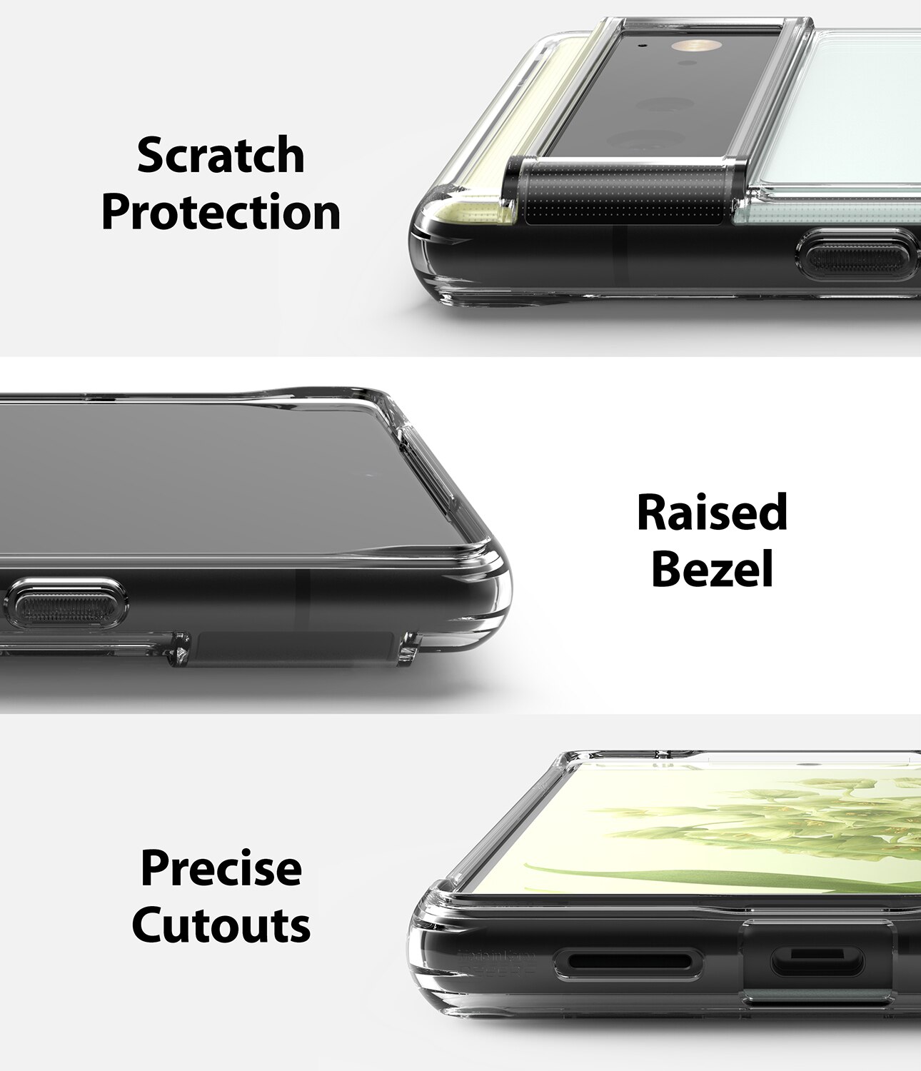 Fusion Case Google Pixel 6 Transparant