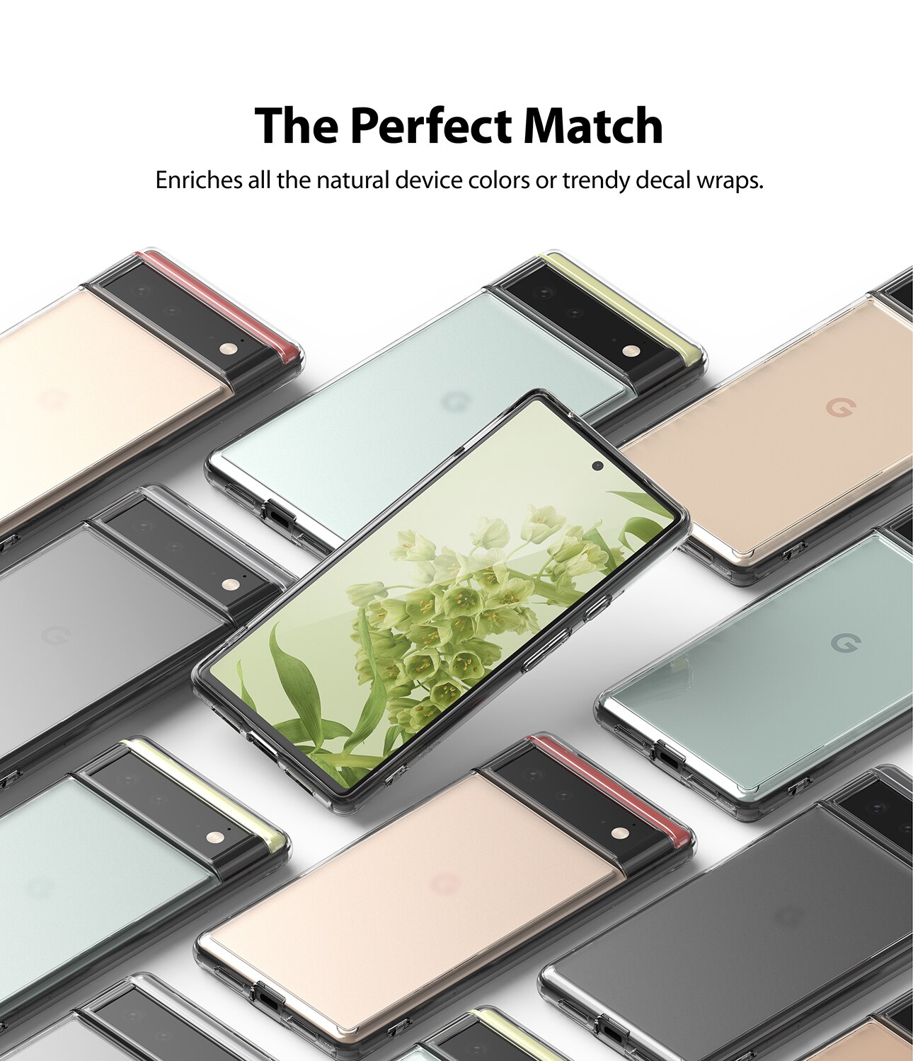 Fusion Case Google Pixel 6 Transparant