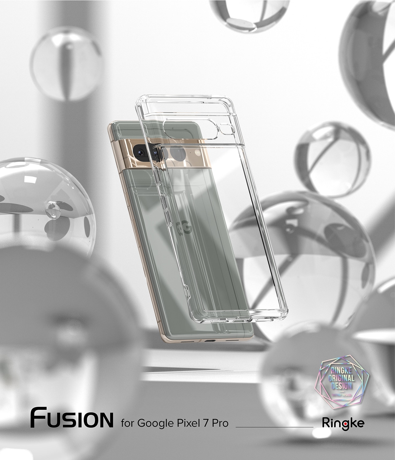 Fusion Case Google Pixel 7 Pro Transparant