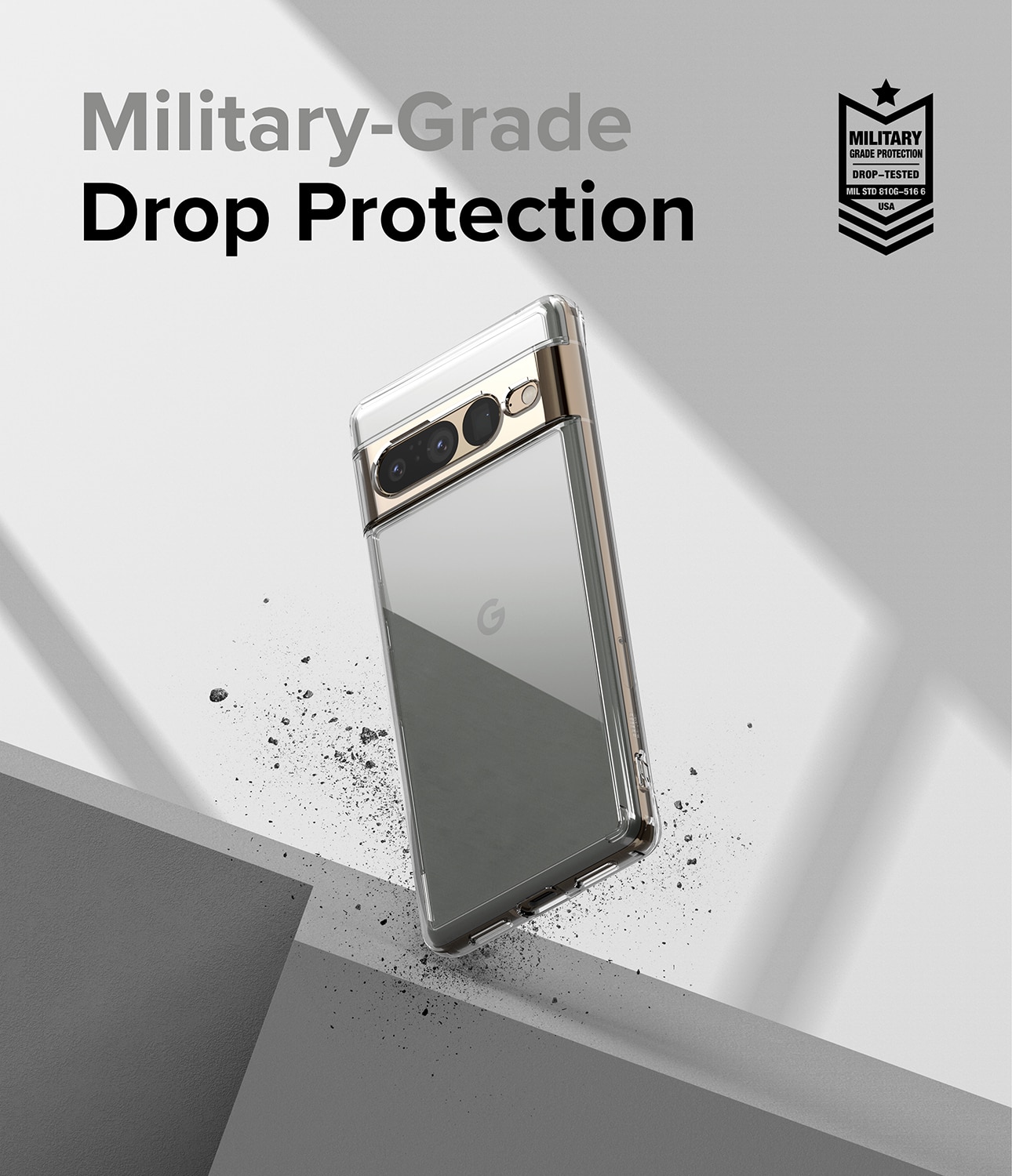 Fusion Case Google Pixel 7 Pro Transparant
