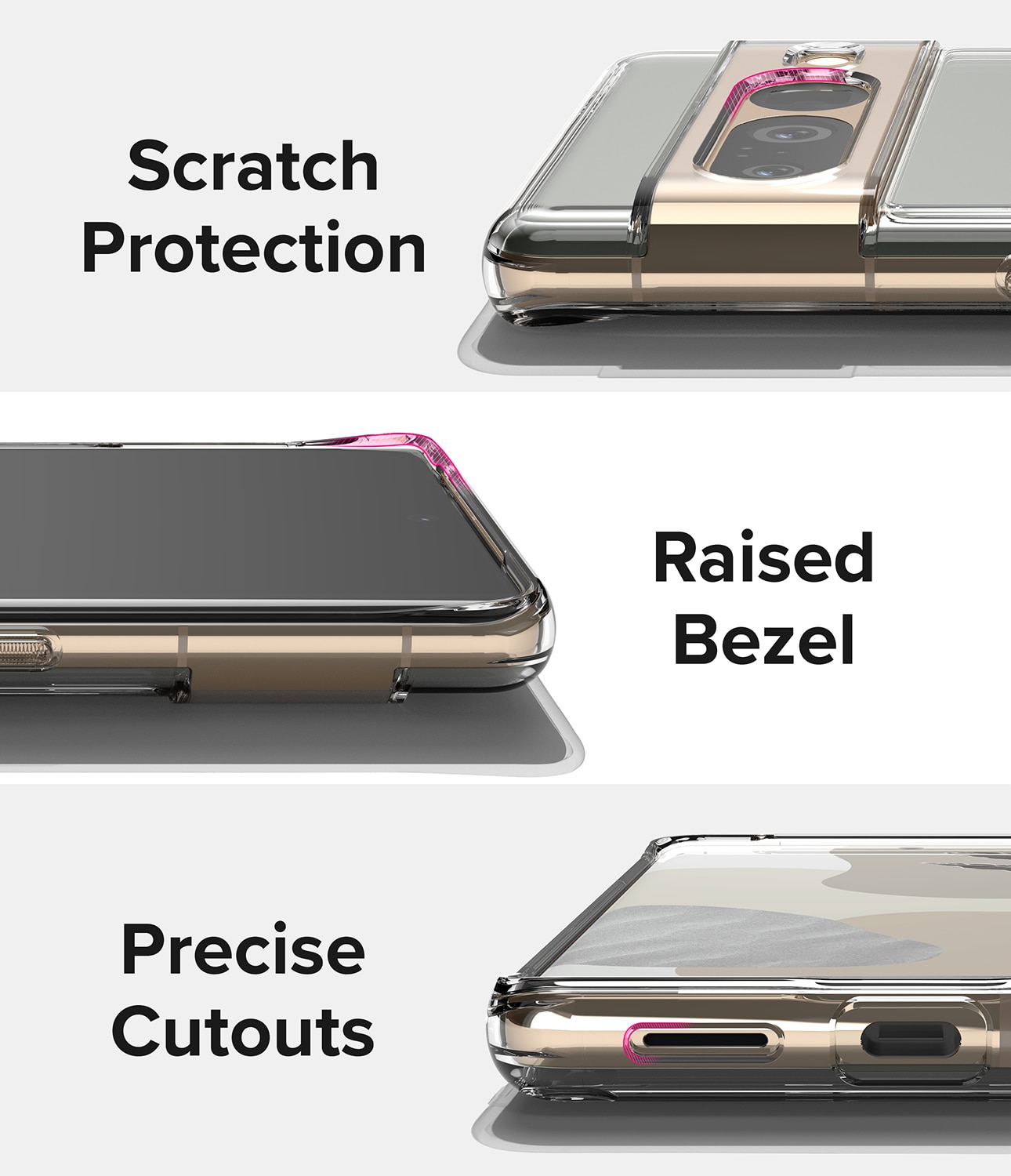 Fusion Case Google Pixel 7 Pro Transparant