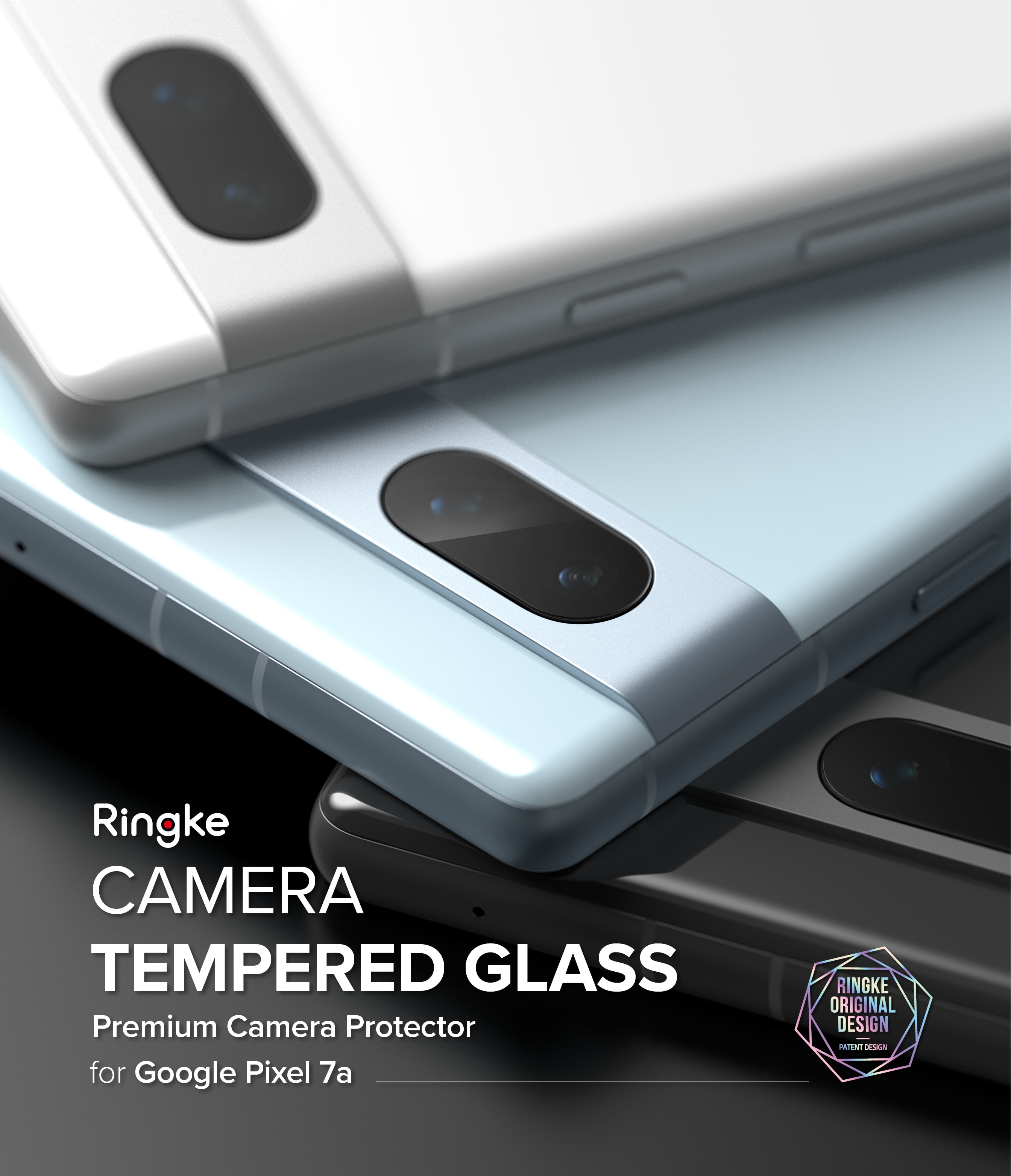 Camera Protector Glass (3-pack) Google Pixel 7a