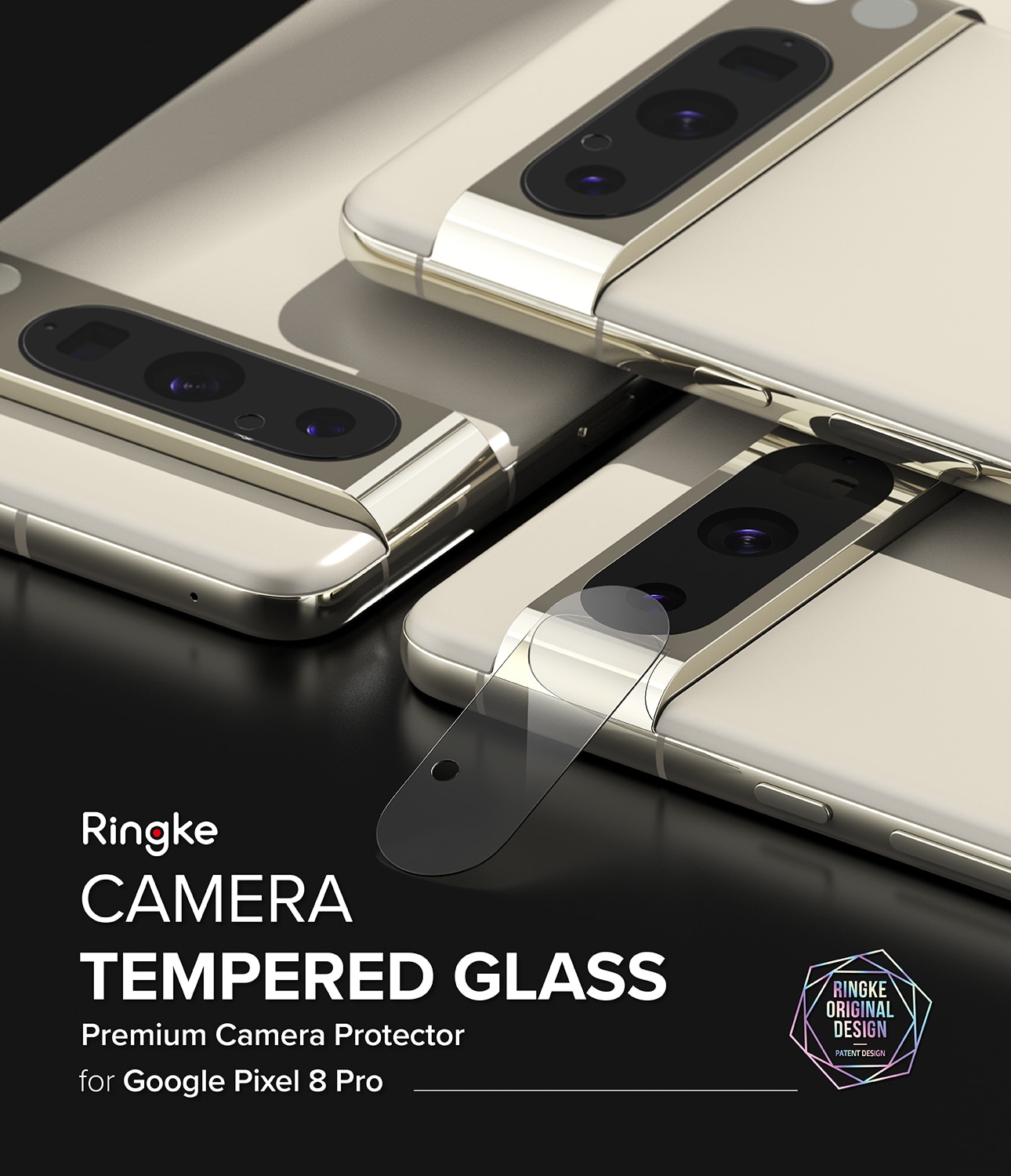 Camera Protector Glass (3-pack) Google Pixel 8 Pro