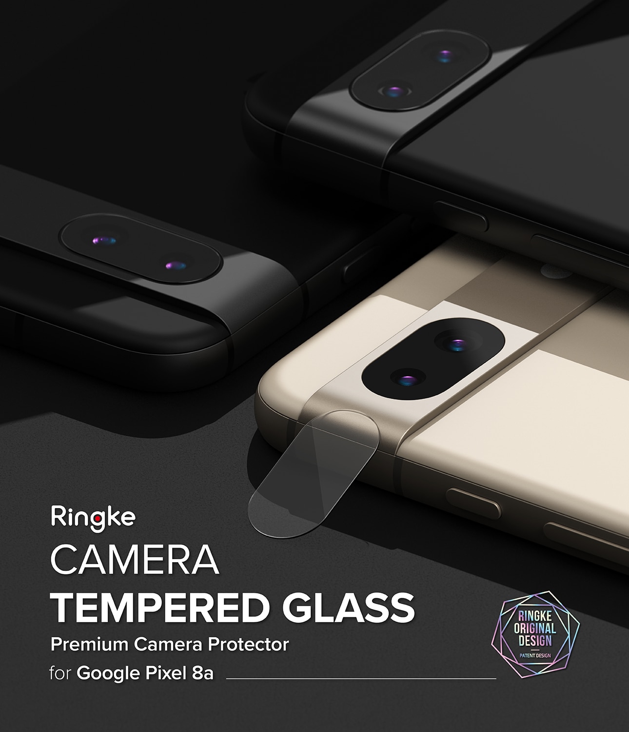 Camera Protector Glass (3-pack) Google Pixel 8a