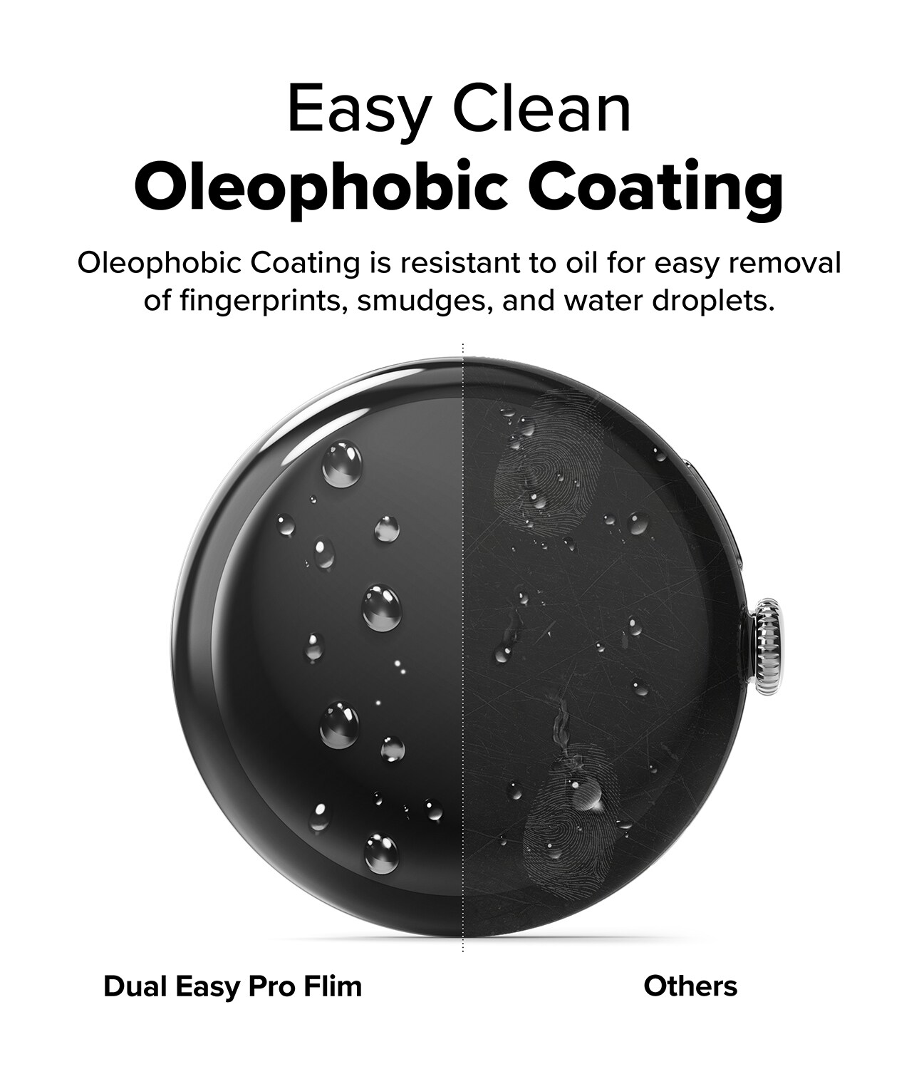 Dual Easy Pro Screen Protector (2-pack) Google Pixel Watch 4 45mm