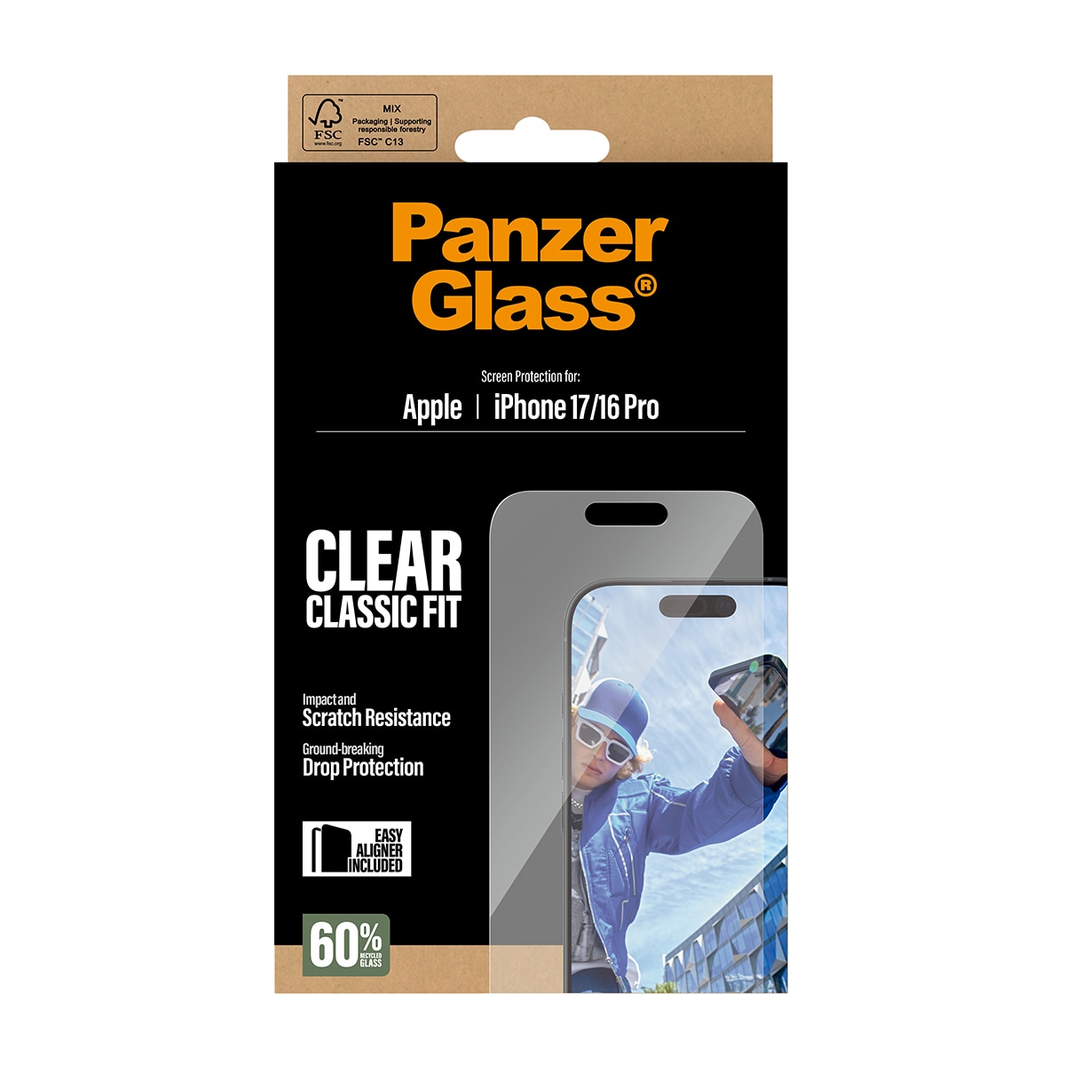 iPhone 17 Screen Protector (with EasyAligner) Classic Fit