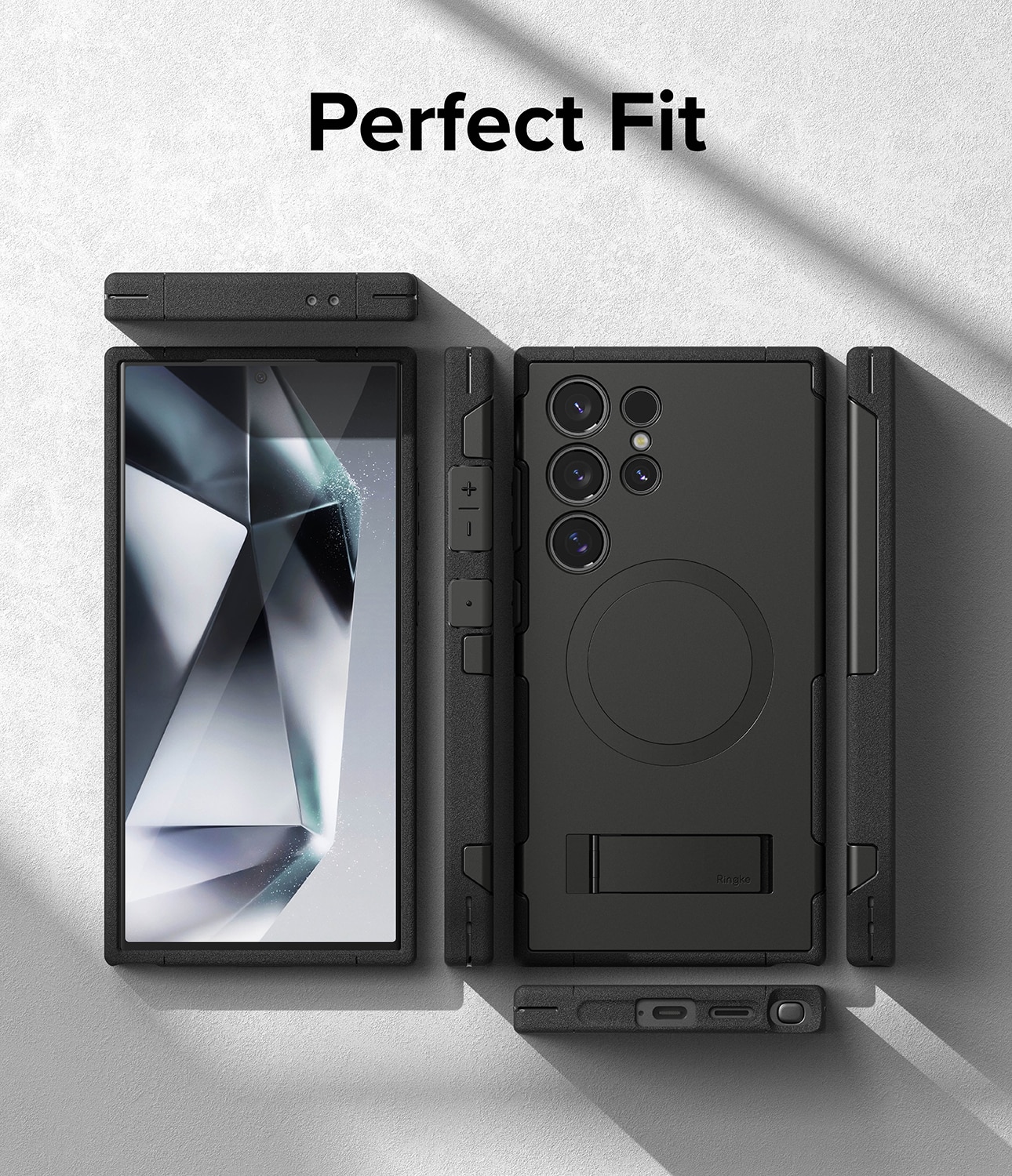 Alles Magnetic Case Samsung Galaxy S24 Ultra zwart