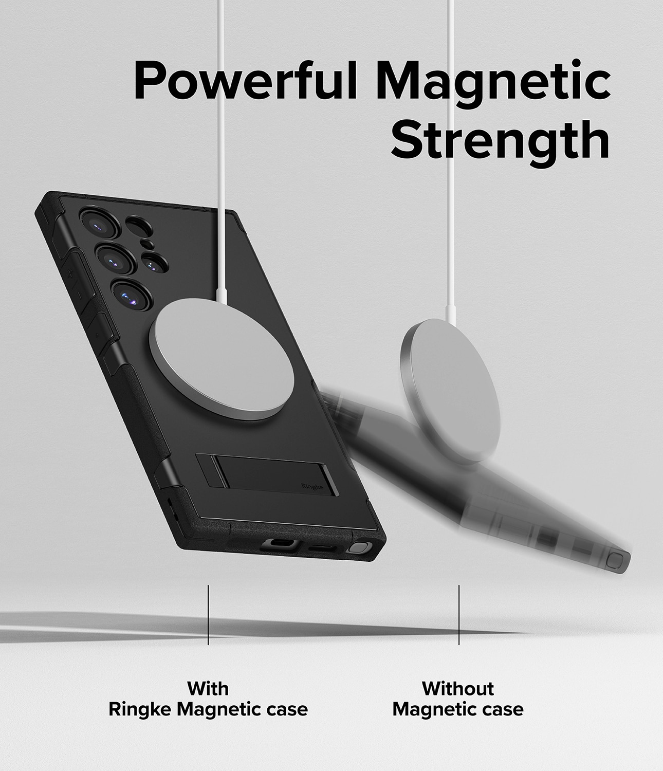 Alles Magnetic Case Samsung Galaxy S24 Ultra zwart