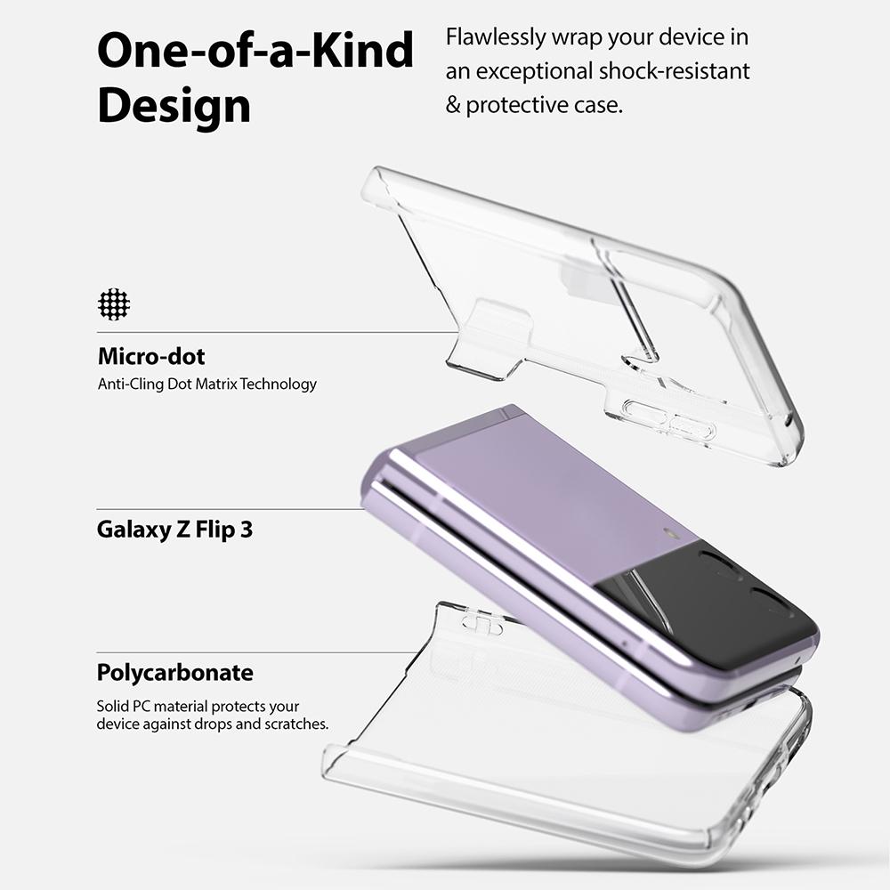 Slim Case Samsung Galaxy Z Flip 3 Zwart