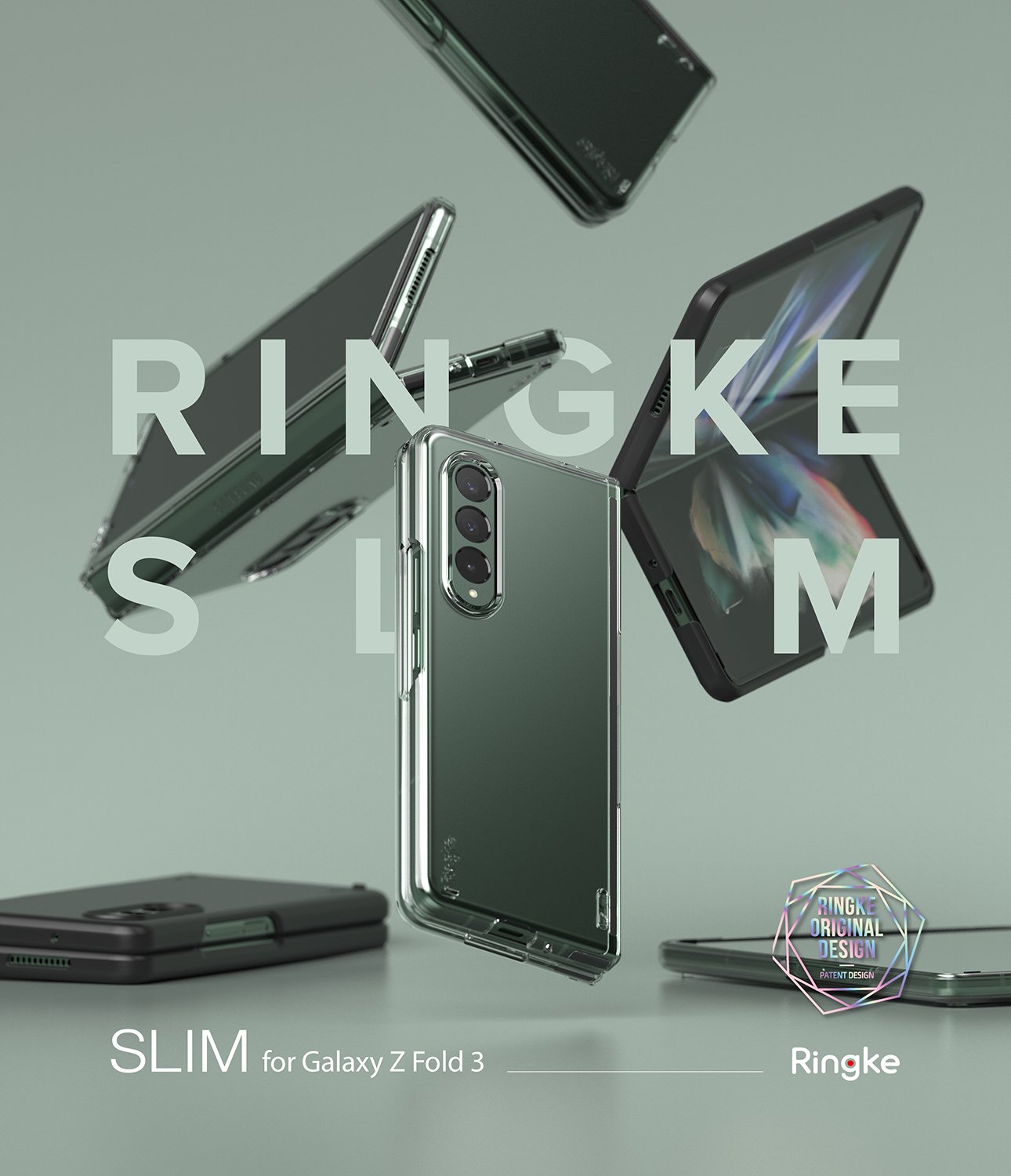Slim Case Samsung Galaxy Z Fold 3 Clear