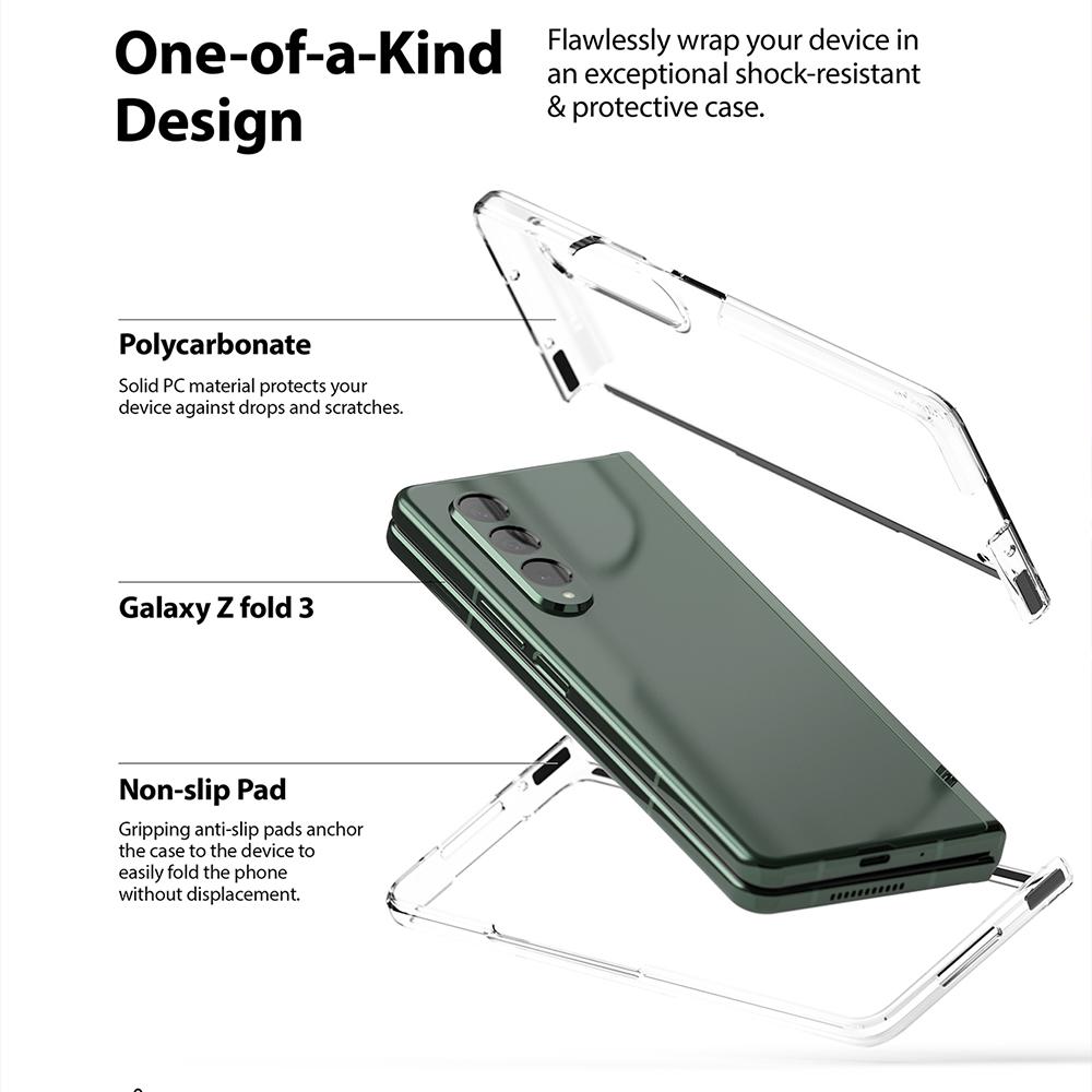 Slim Case Samsung Galaxy Z Fold 3 Zwart