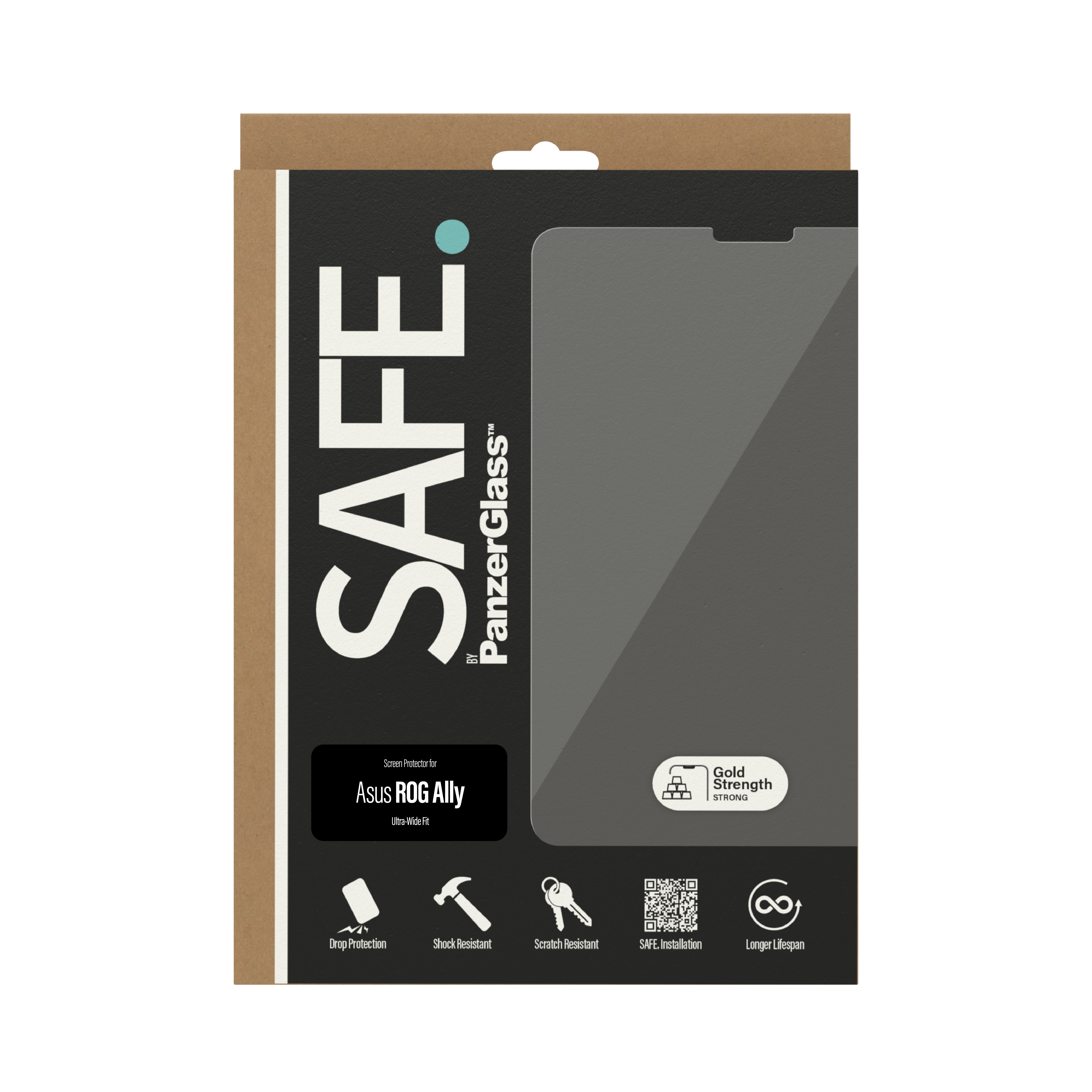 Asus ROG Ally Screen Protector Ultra Wide Fit