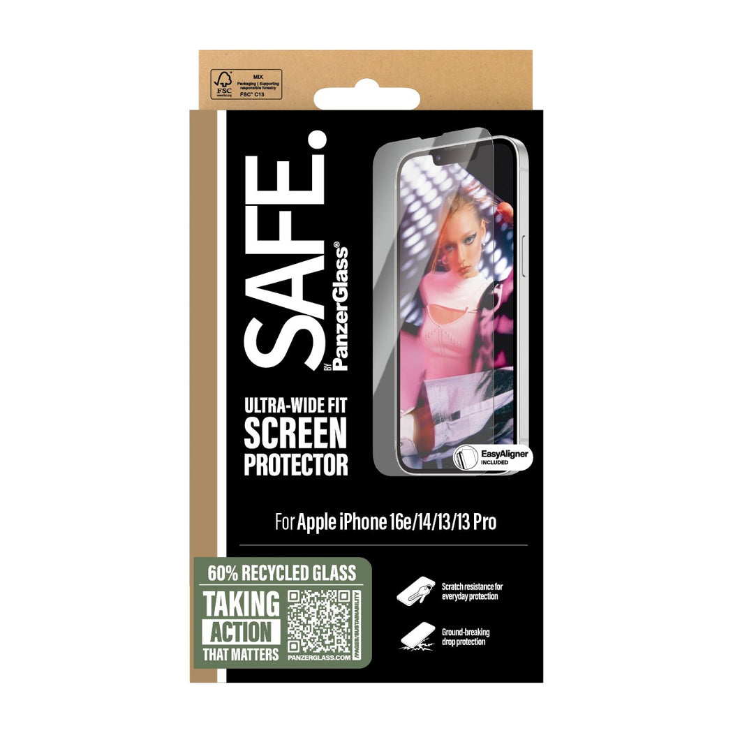 iPhone 14 Screen Protector Ultra Wide Fit (with EasyAligner)