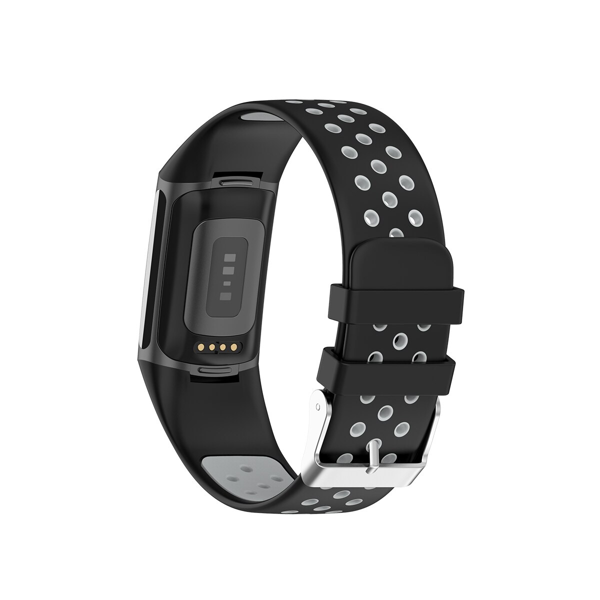 Fitbit Charge 5 Sport Siliconen bandje Zwart