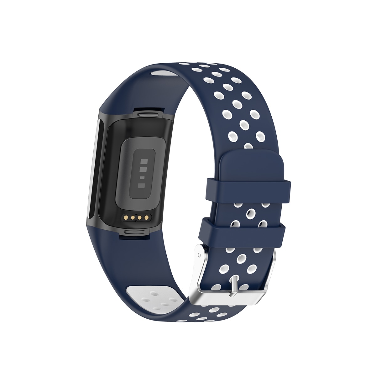 Fitbit Charge 5 Sport Siliconen bandje Blauw