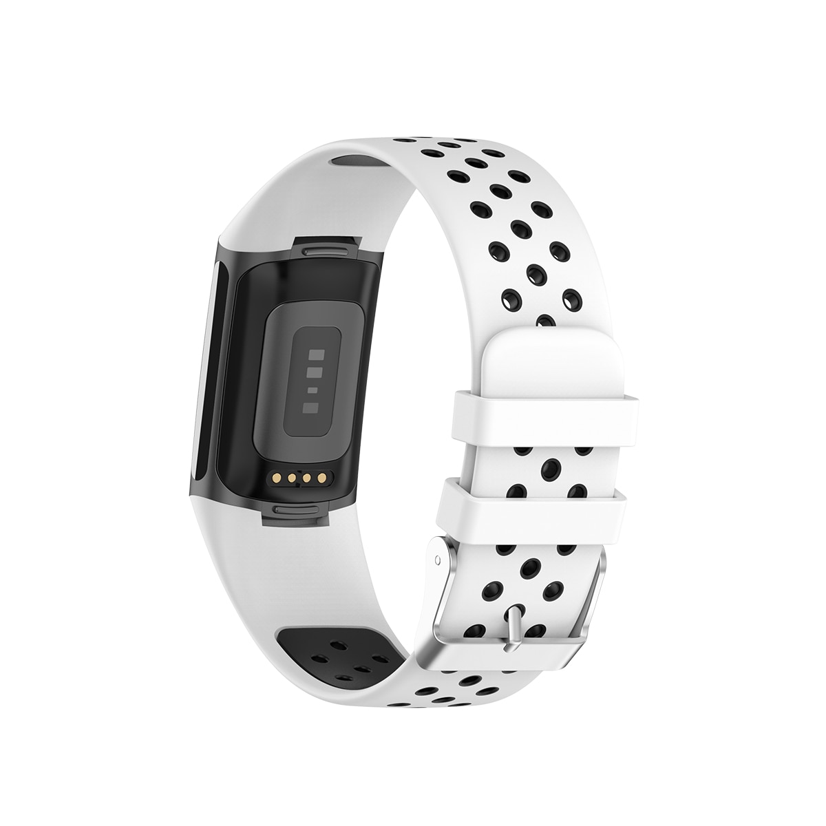 Fitbit Charge 6 Sport Siliconen bandje Wit
