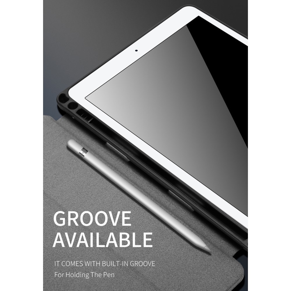 Domo Tri-Fold Case iPad 9.7 6th Gen (2018) Zwart